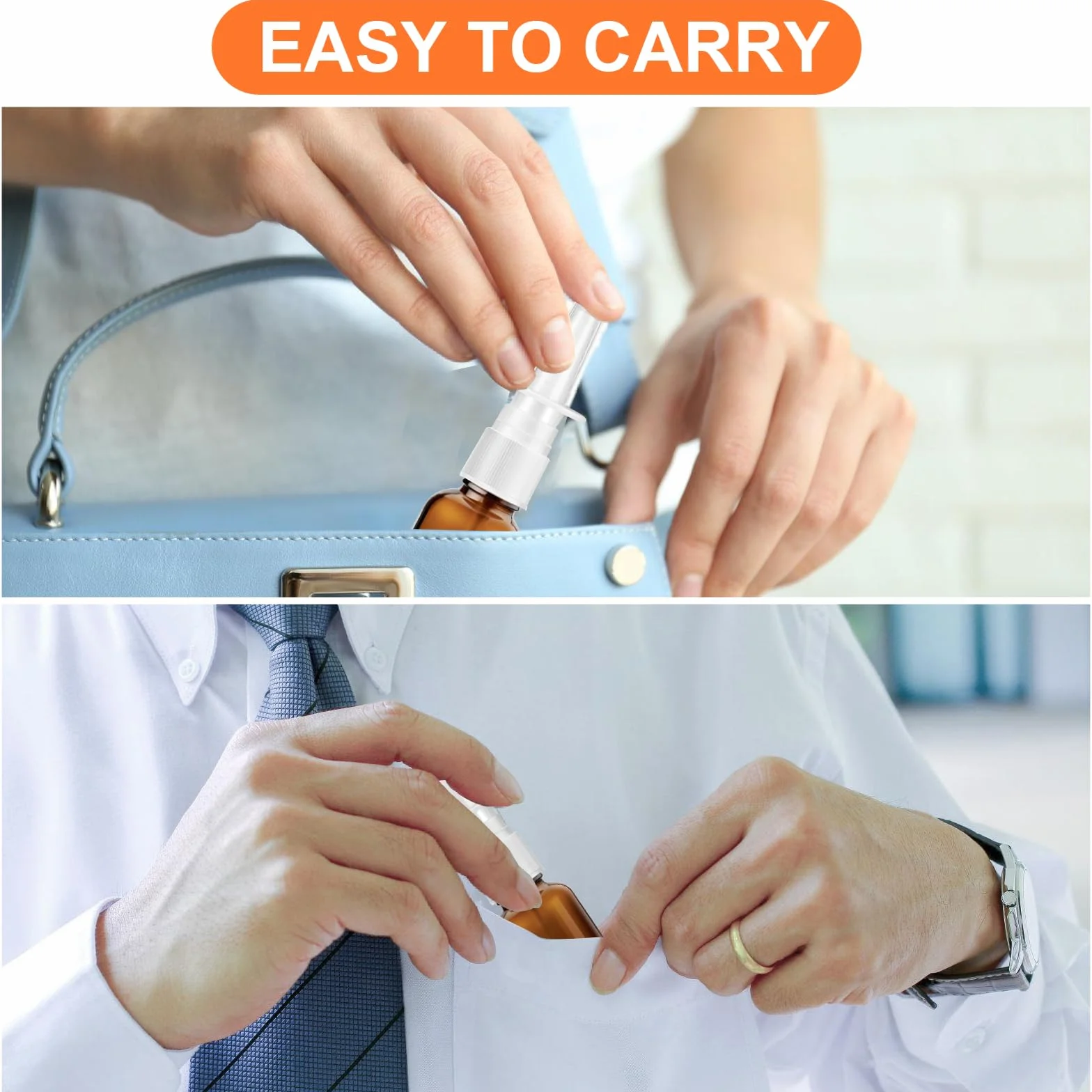 5 sztuk 30 ml butelka z aerozolem do nosa, pusta, szklana, butelka z rozpylaczem do nosa, wielokrotnego użytku, do ponownego napełniania, kolor brązowy
