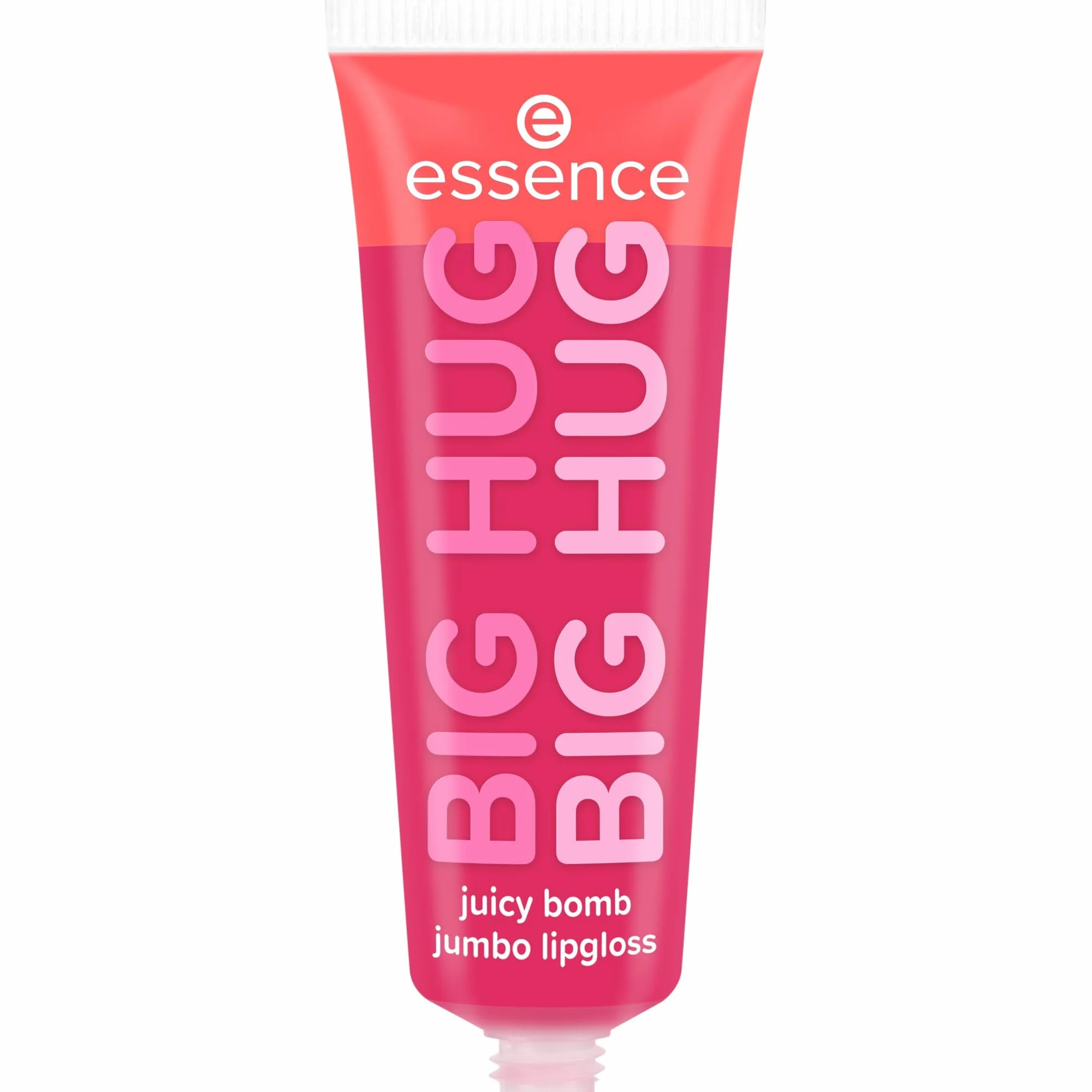essence Błyszczyk do ust SAY IT WITH JUICY BIG HUG juicy bomb jumbo, natychmiastowy wynik, błyszczący (30ml)