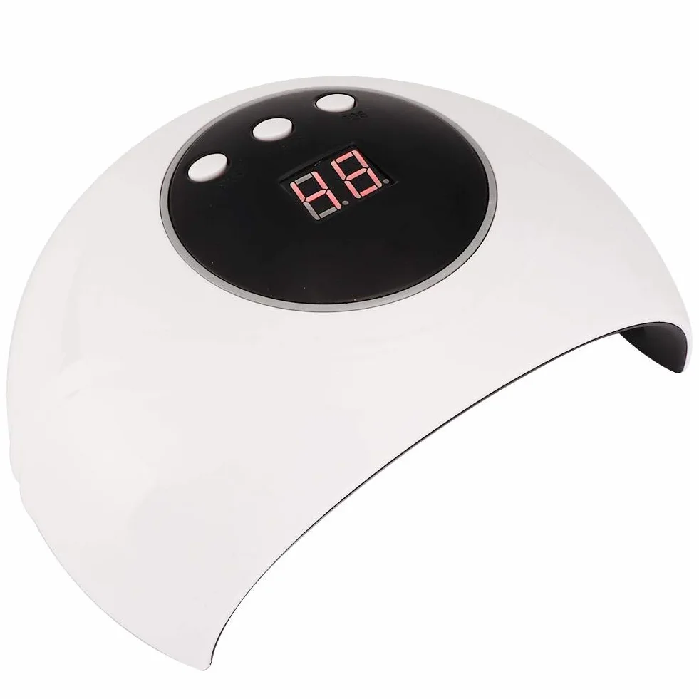 YHNNH, Lampa do suszenia paznokci 36 W, maszyna do utwardzania paznokci Żelowy lakier do paznokci Suszarka Narzędzie do manicure z inteligentną konstrukcją rozrządu do użytku w domu lub w salonie