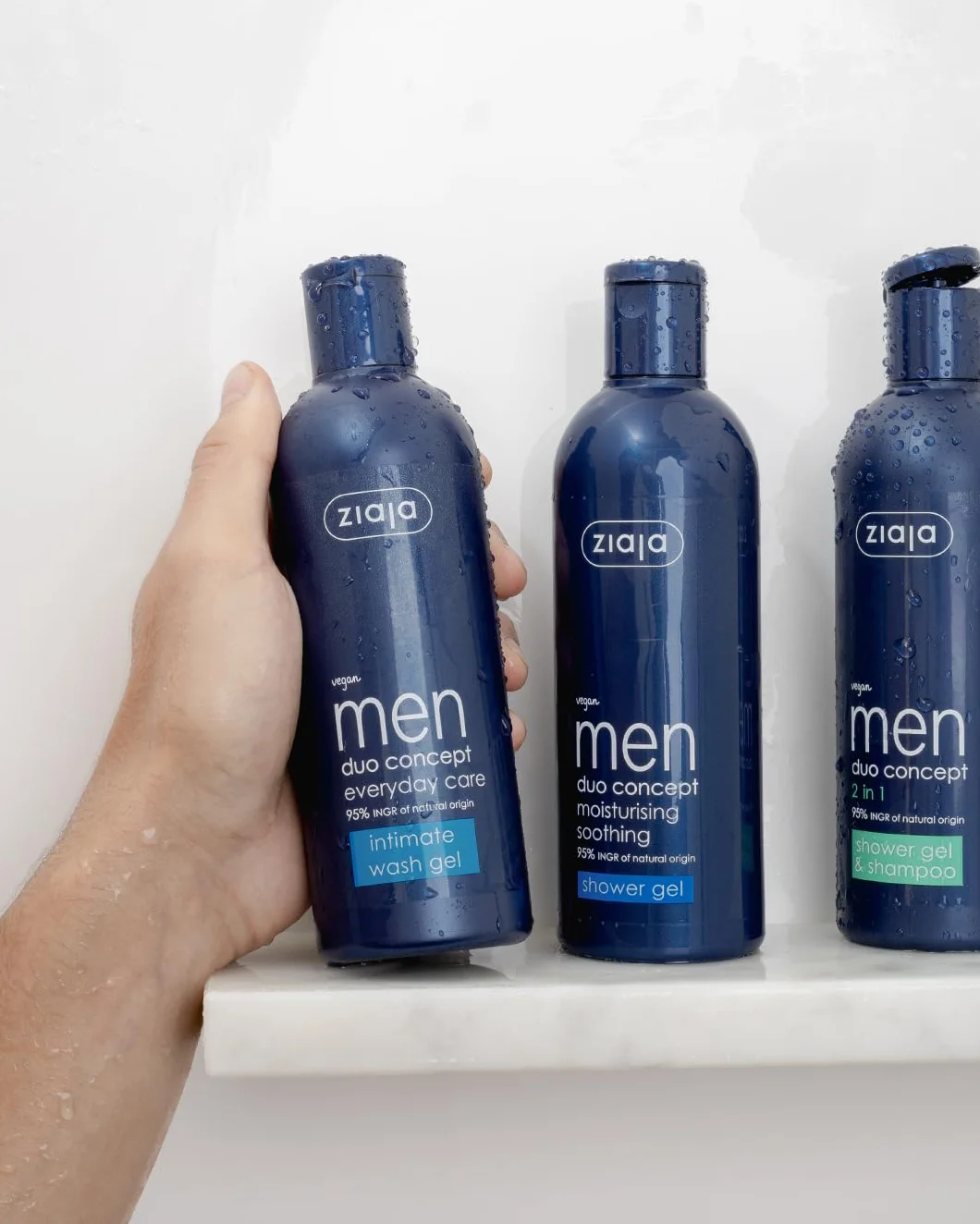 ZIAJA produkt do pielęgnacji włosów, Gel De Ducha Y Champú 2 En 1 Para Hombre - 300 Ml