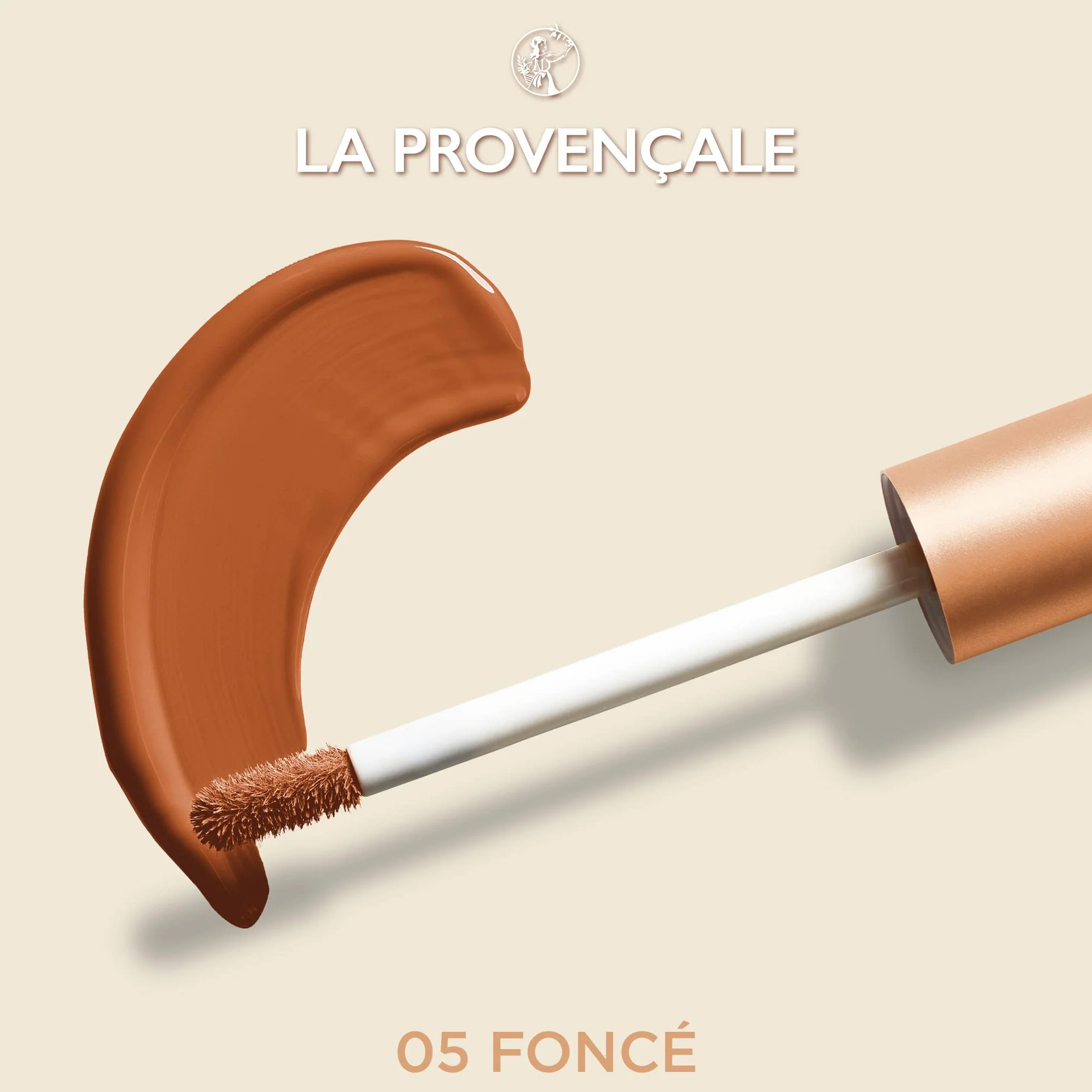 La Provençale Natural Light Podkład do Twarzy, 05 Ciemny, 7 ml