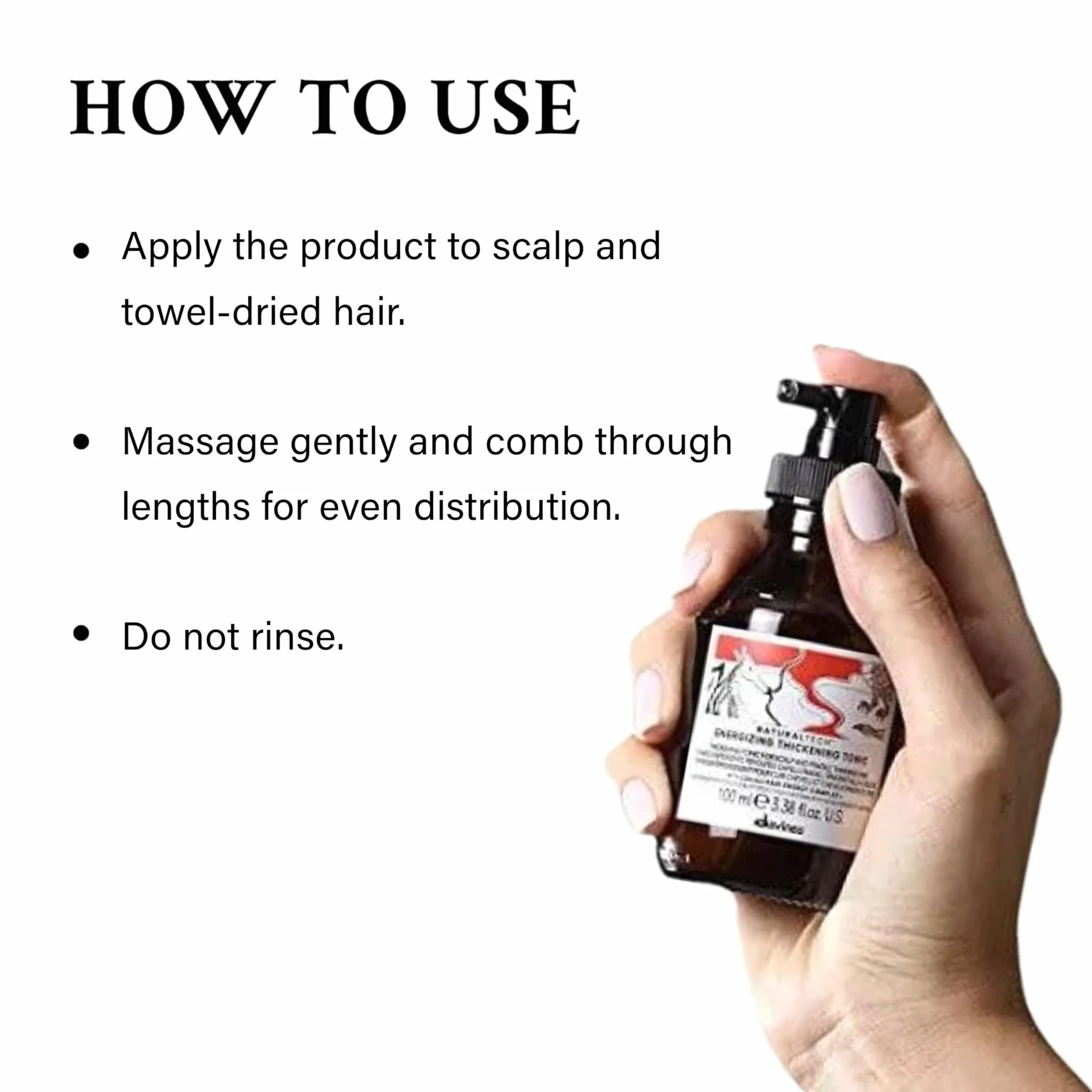 Davines Naturaltech Energizing Zagęszczanie włosów Tonic 100ml