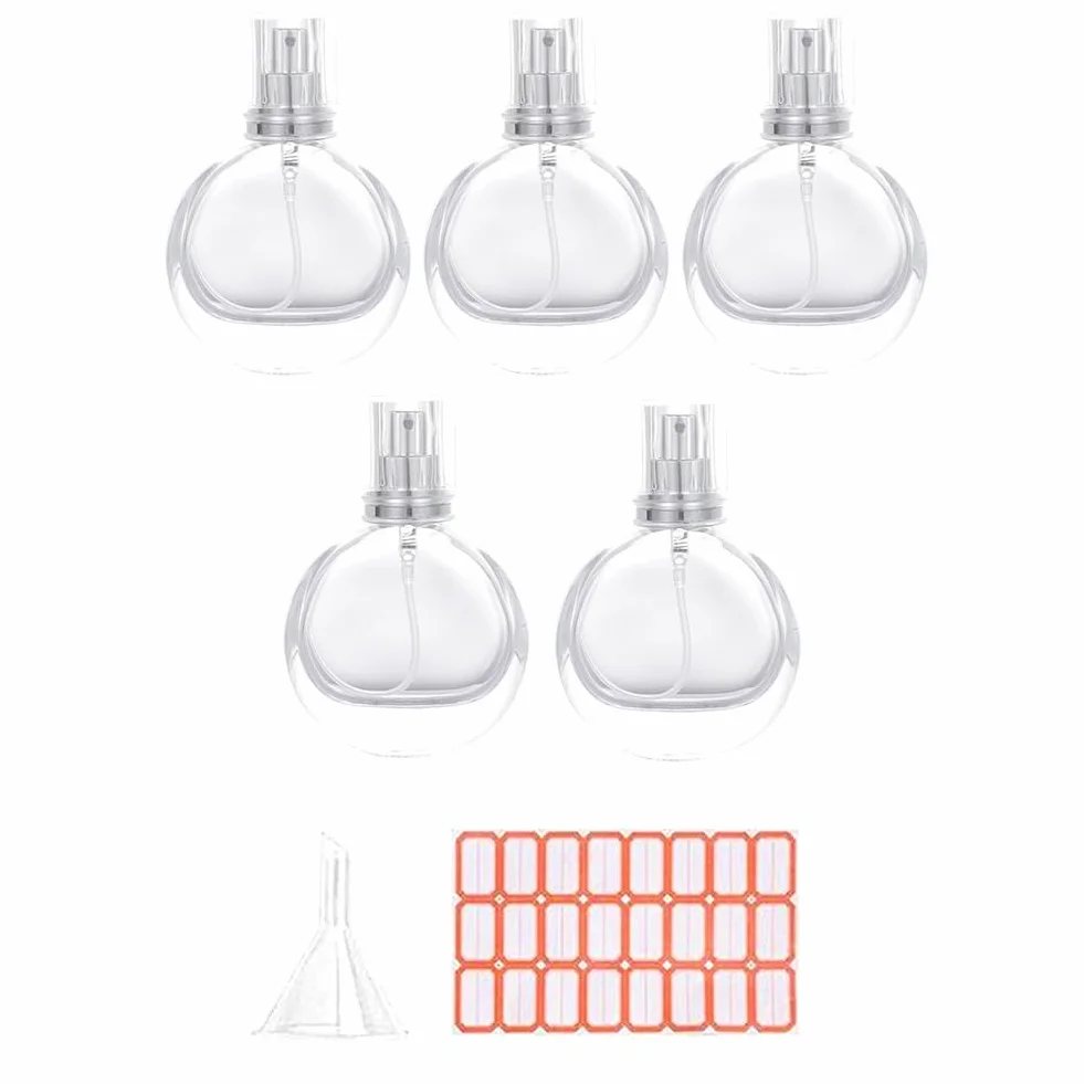 5 . 25 ml butelki małe kosmetyczne atomizer butelki perfum atomizujący pojemnik szklana butelka do podróży łatwa instalacja łatwa w użyciu