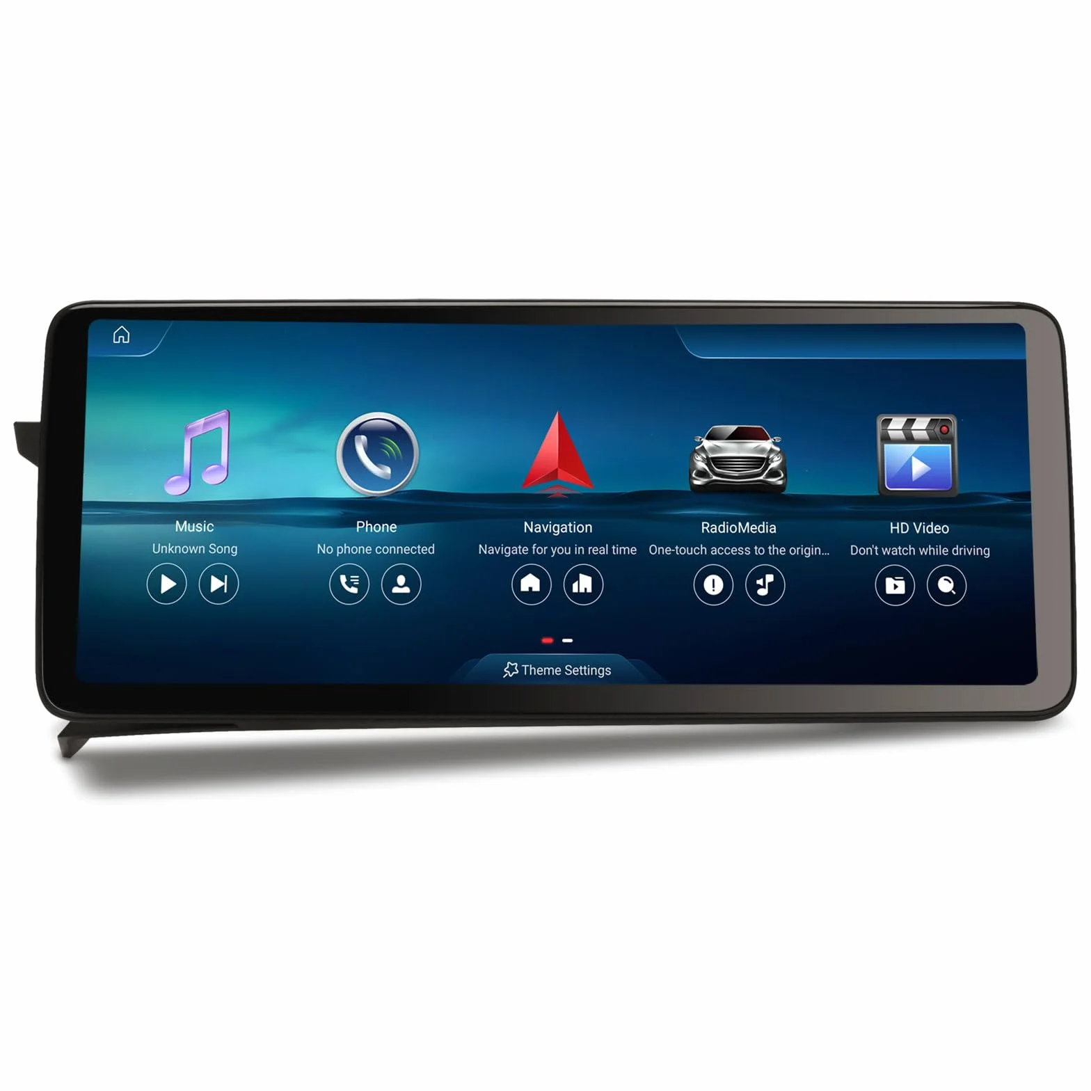 Erisin radio samochodowe 12,3 cala, 8 rdzeni, 8 GB + 128 GB, Android 14, Bluetooth, GPS, nawigacja, do Mercedes Benz klasy C W204 S204 2011-2014 NTG 4.5, obsługuje CarPlay, Android Auto, WiFi, 4G, DAB