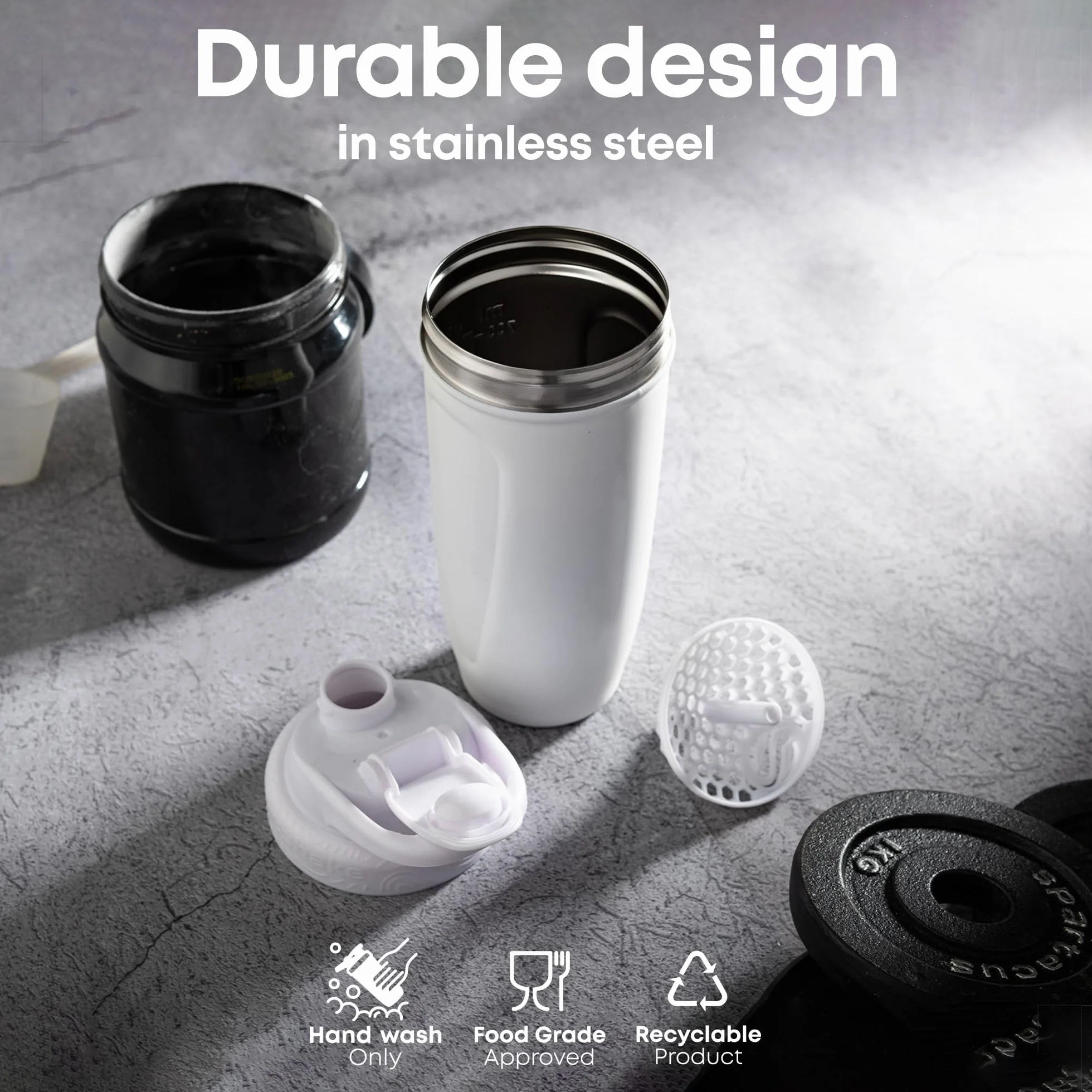 Smartshake Reforce Stainless Steel Game Of Thrones - Akcesoria fitness - Shakery i miksery