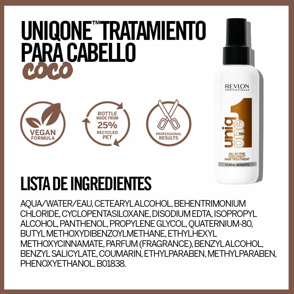 Revlon Professional Uniqone Hair Treatment Coconut, 150 ml
