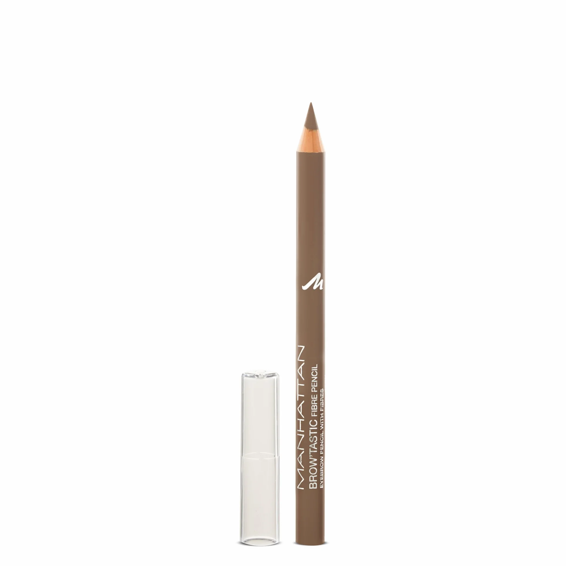 Manhattan Brow'Tastic kredka do brwi – jasnobrązowa kredka do brwi z wypełniającymi włóknami dla gęstszych i zdefiniowanych brwi – kolor Light 001 – 1 x 1,1 g
