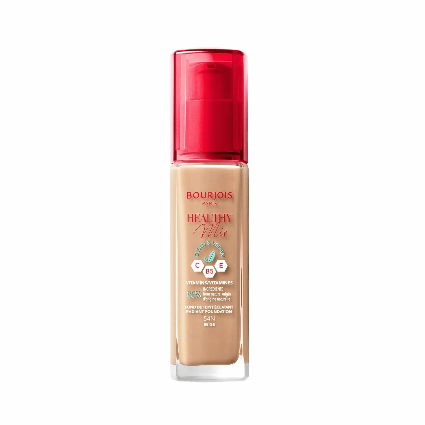 Bourjois Healthy Mix Podkład, 54 N Beige, 30 ml
