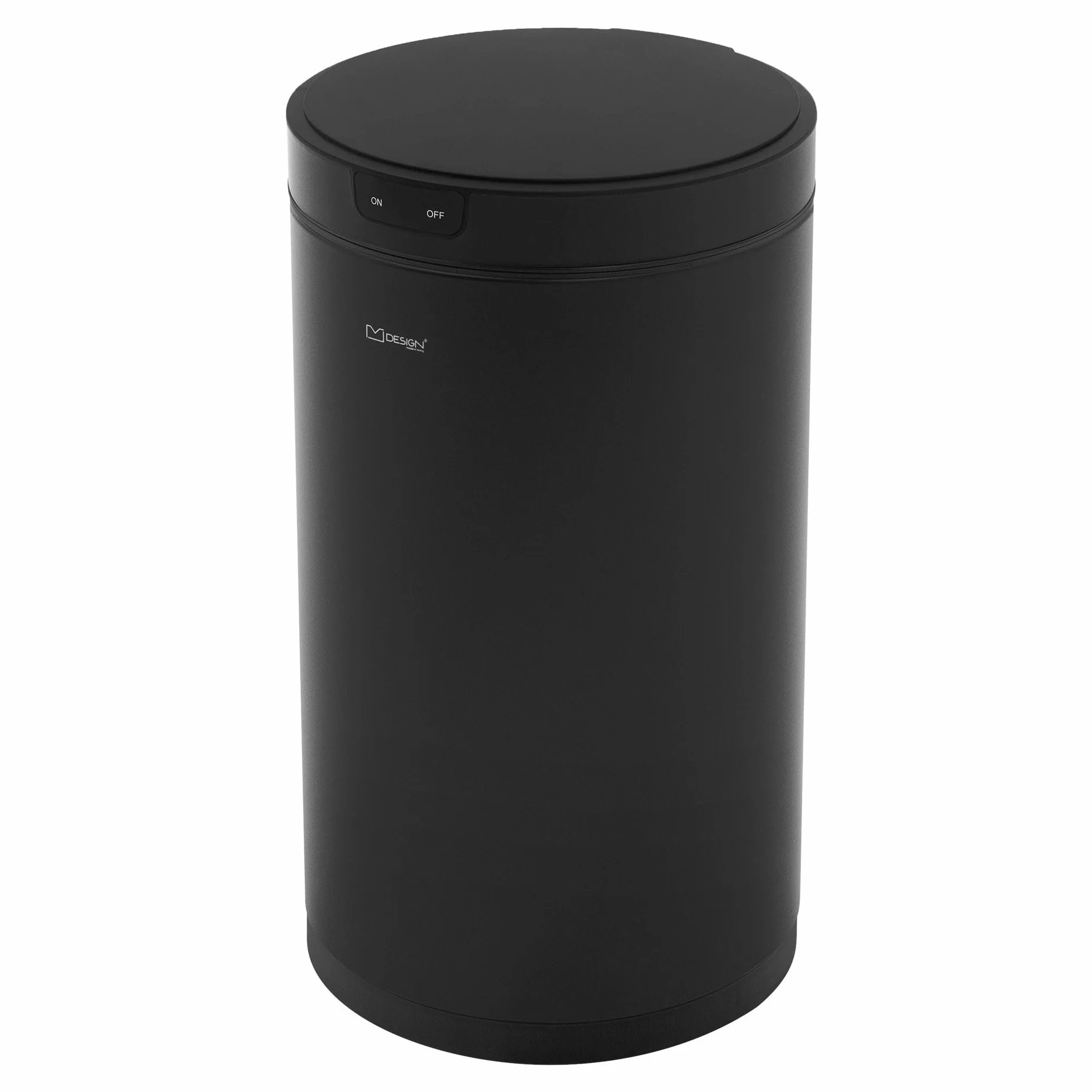 Automatyczny kosz na śmieci 30L z czujnikiem ruchu ML-Design stal czarny bezdotykowy do kuchni