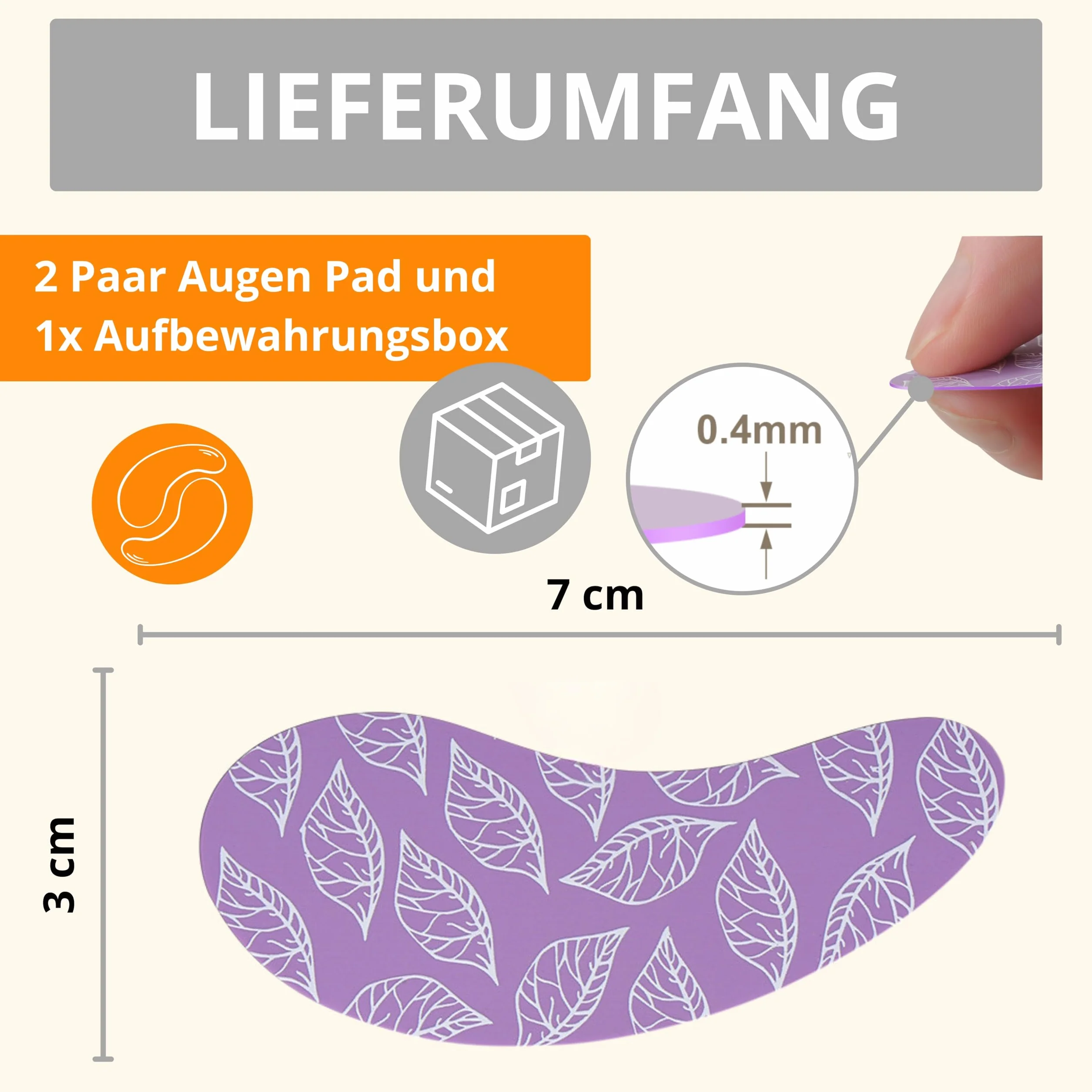 AMATHINGS (2 pary) wielokrotnego użytku podkładki pod oczy z 100% silikonu bez serum – podkładki pod oczy w eleganckiej skrzynce do przechowywania – pielęgnacja skóry przeciw starzeniu, workom pod