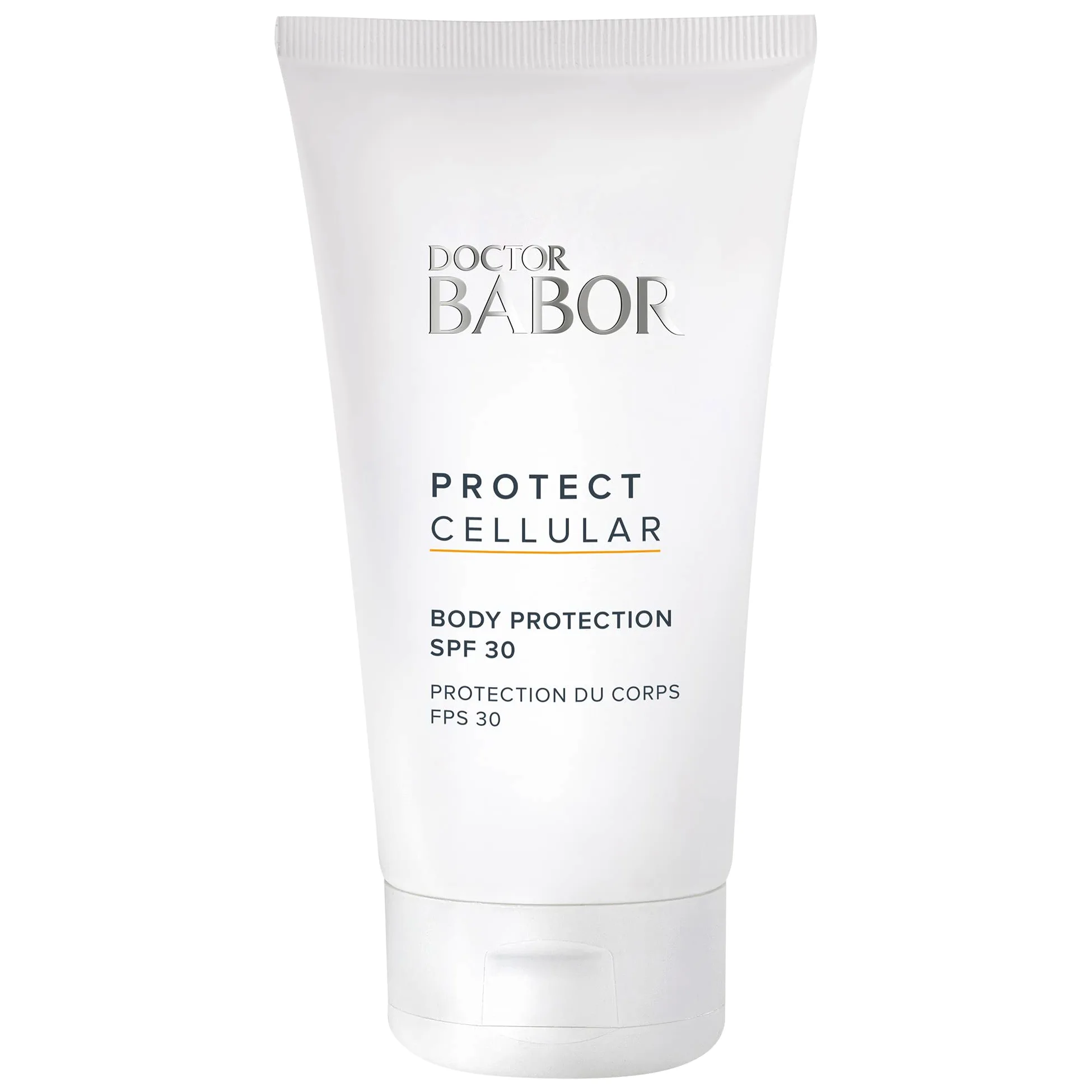 Doctor Babor Body Protector SPF 30, nawilżający balsam do ciała o współczynniku ochrony przeciwsłonecznej, szybko się wchłania, z witaminą E, 1 x 150 ml