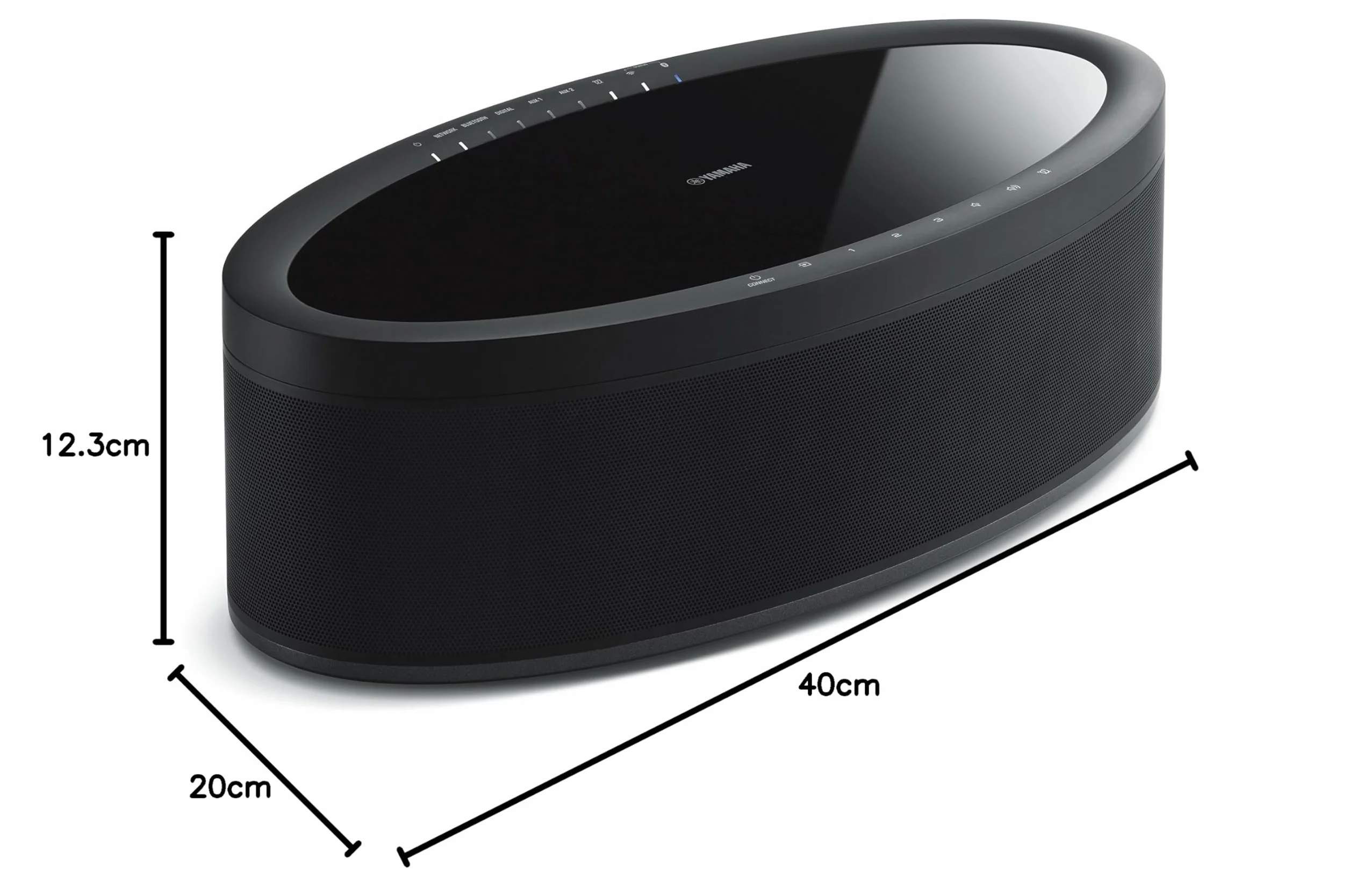 Yamaha Musiccast 50 WX-051 Głośnik, Czarny, 70W