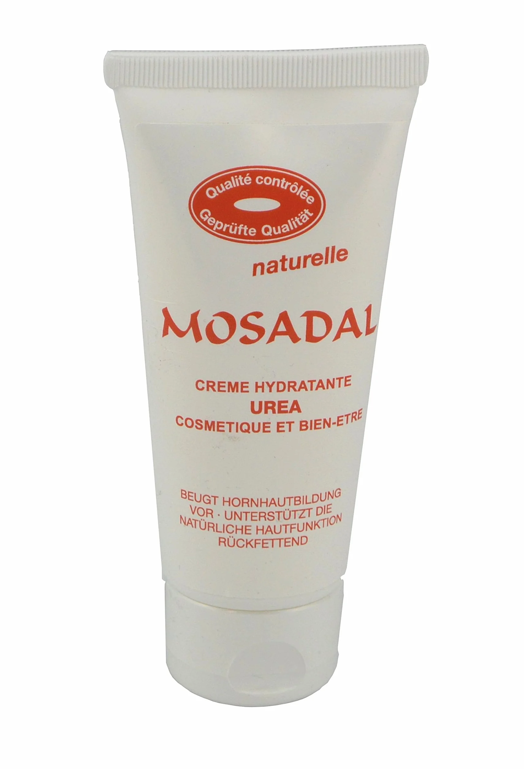 Kosmetyczny zestaw do pielęgnacji rąk i stóp 4 w 1! Mosadal Lotion 250 ml - Mosadal Creme Hydratante Urea 100 ml - Mosadal wata kosmetyczna 25 g - skrobak do zrogowaciałego naskórka skalpel