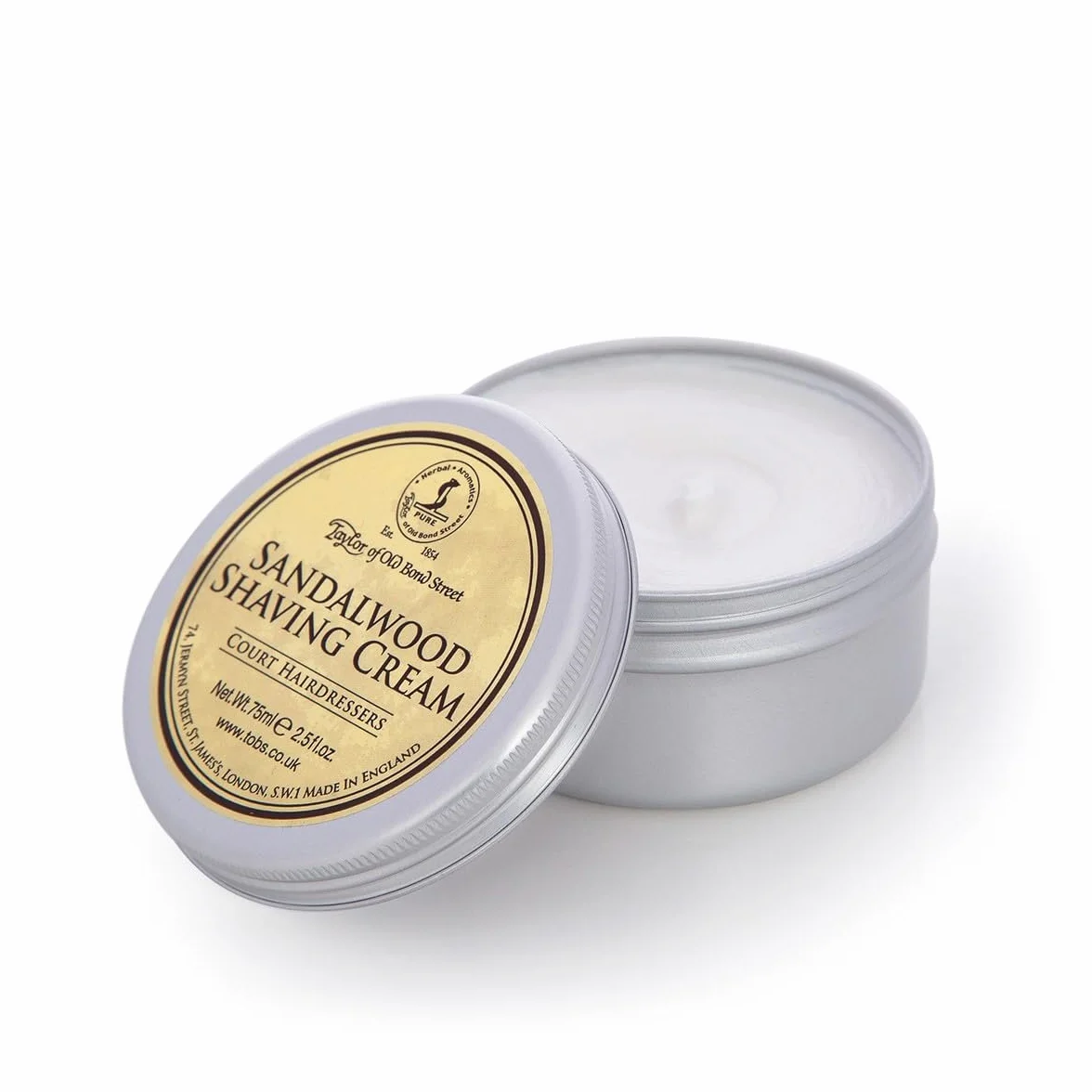 TAYLOR OF OLD BOND STREET Krem do golenia z drewna sandałowego, 60 ml