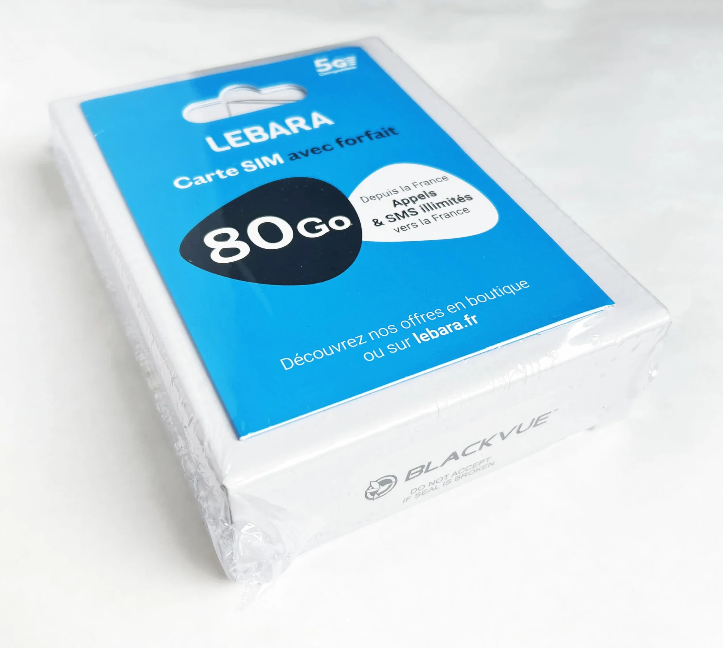 BlackVue CM100LTE Akcesoria do kamer pokładowych EU Edition - moduł łączności 4G LTE Cloud do kamer pokładowych DR770X i DR970X + SIM Lebara