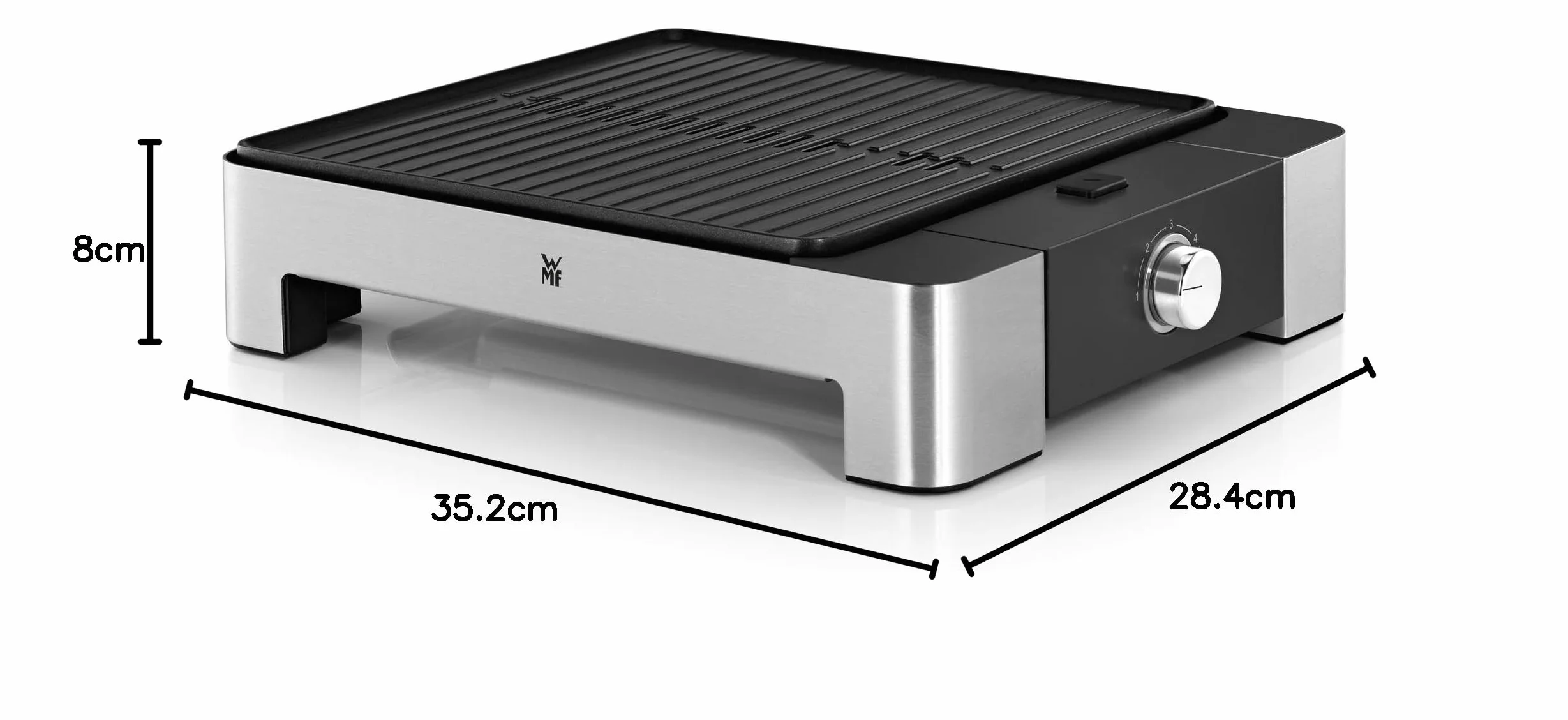 WMF Lono Quadro grill stołowy elektryczny 1250 W