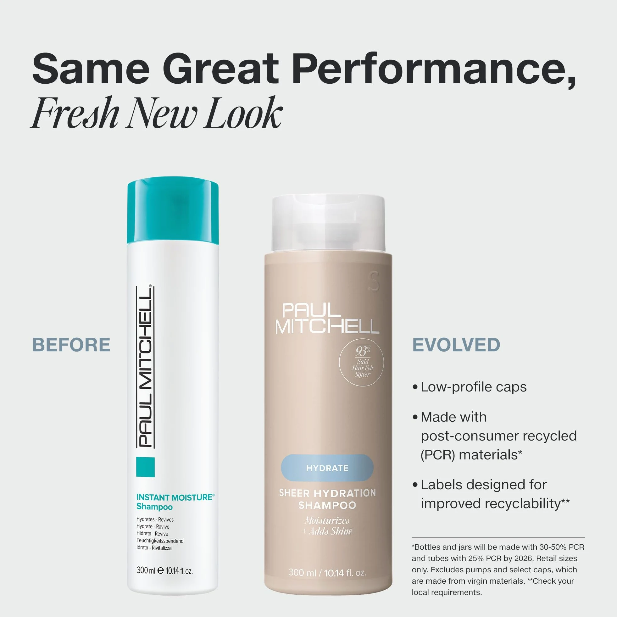 Paul Mitchell Instant Moisture Shampoo - nawilżający szampon do mycia włosów, szampon pielęgnacyjny idealny do włosów suchych, 1000 ml