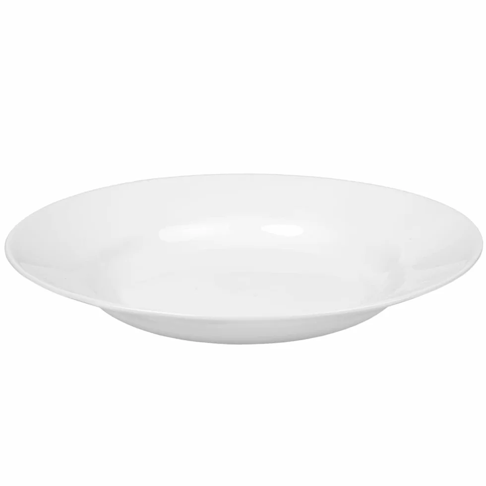 Talerz do zupy Dajar Every Day szkło biały 22 cm