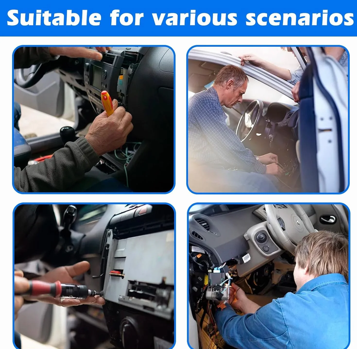SPORWAY Zestaw kabli wzmacniacza samochodowego 10GA, zestaw kabli do wzmacniacza samochodowego 1500 W, zestaw kabli do wzmacniacza samochodowego, zestaw kabli do subwoofera, kabel audio