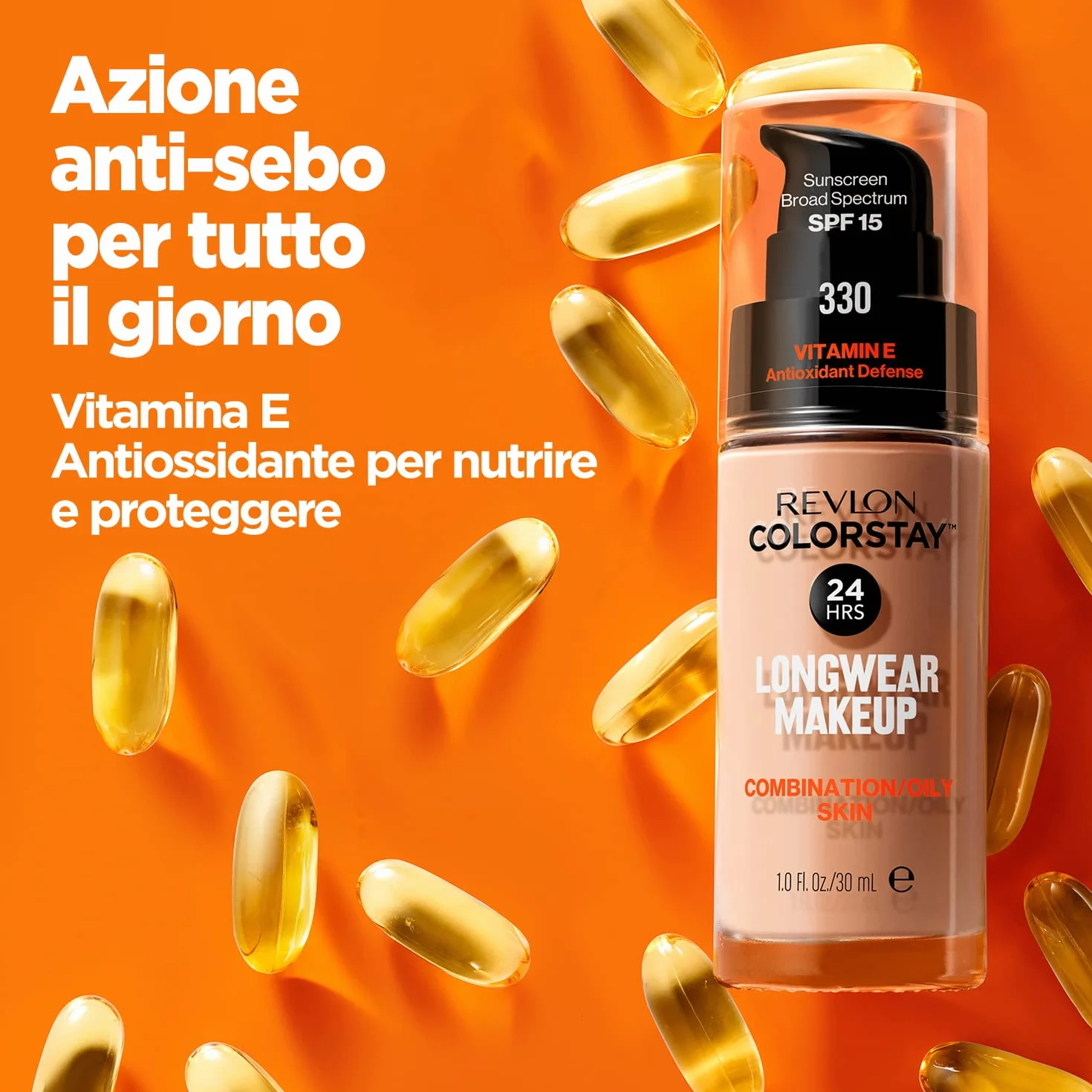 Revlon Colorstay Podkład do Twarzy, 250 Fresh Beige, 30 ml