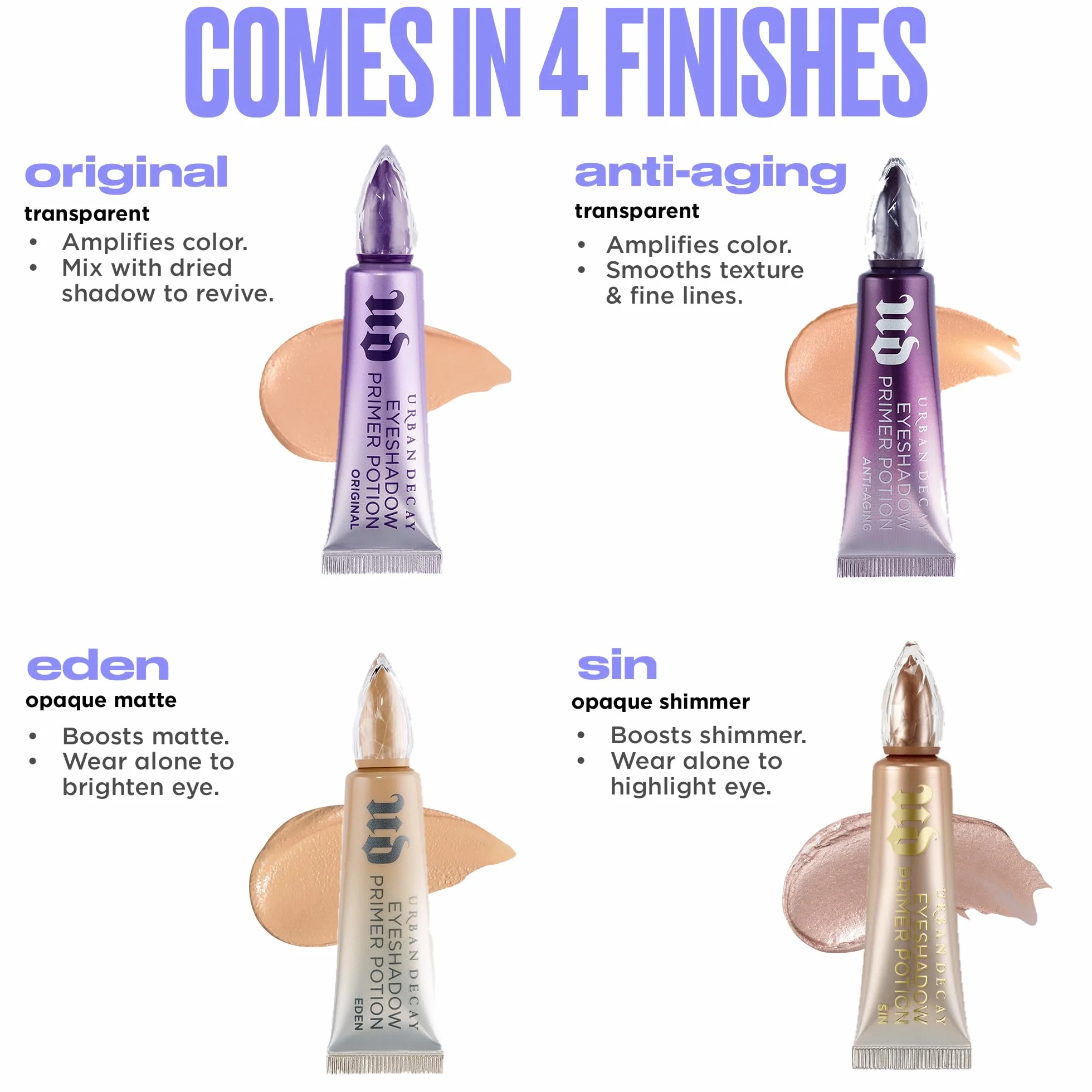 Podstawa do makijażu oczu Urban Decay Eyeshadow Primer Potion Original 10 ml