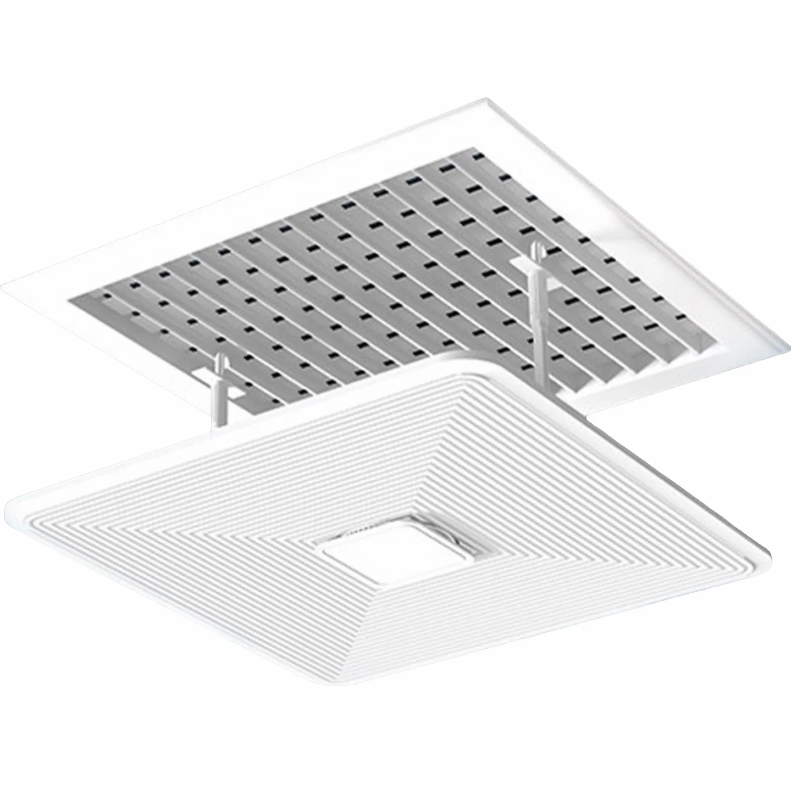 Regulowany Deflektor Klimatyzatora 180° 60x60cm Poprawia Cyrkulację Powietrza