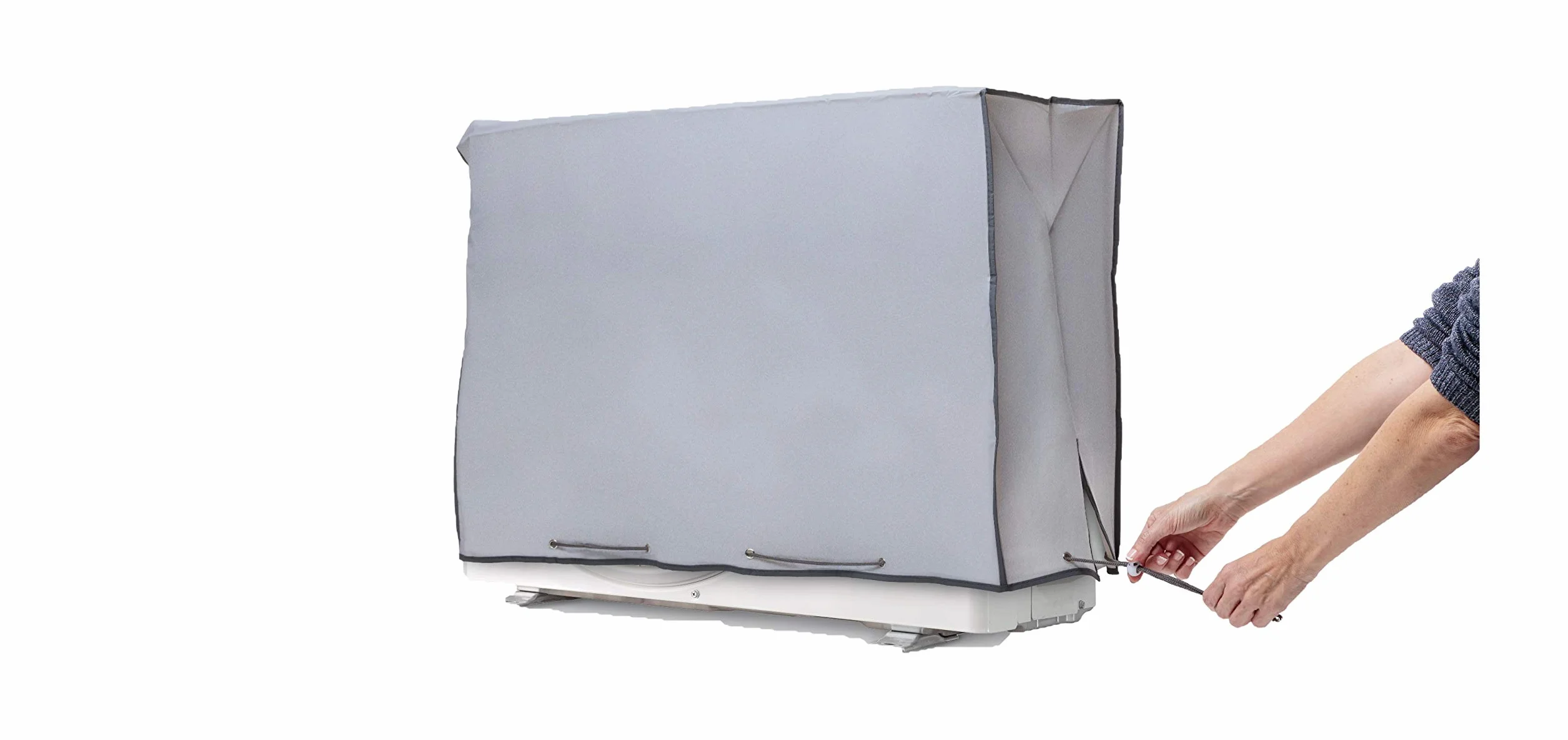Smart-T-Haus Pokrowiec na Klimatyzację 90 x 55 x 30 cm Szary