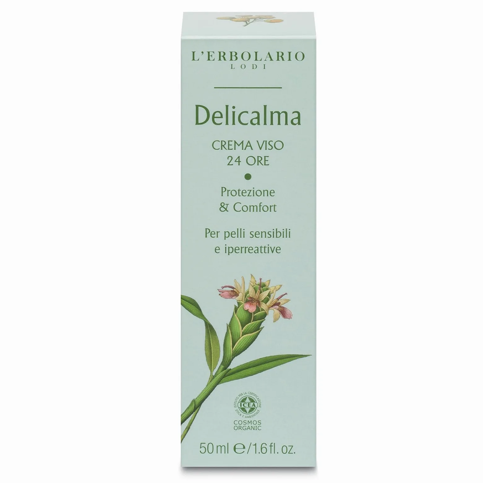 L'Erbolario DELICALMA 24-godzinny krem do twarzy, 1 opakowanie (1 x 50 ml)