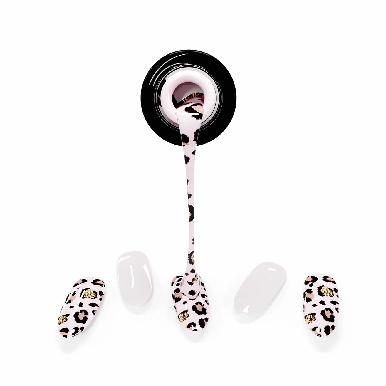 NEONAIL Lakier hybrydowy w naklejce - Gel Stickers Easy On - M04 - Manicure & Pedicure w 20 minut!