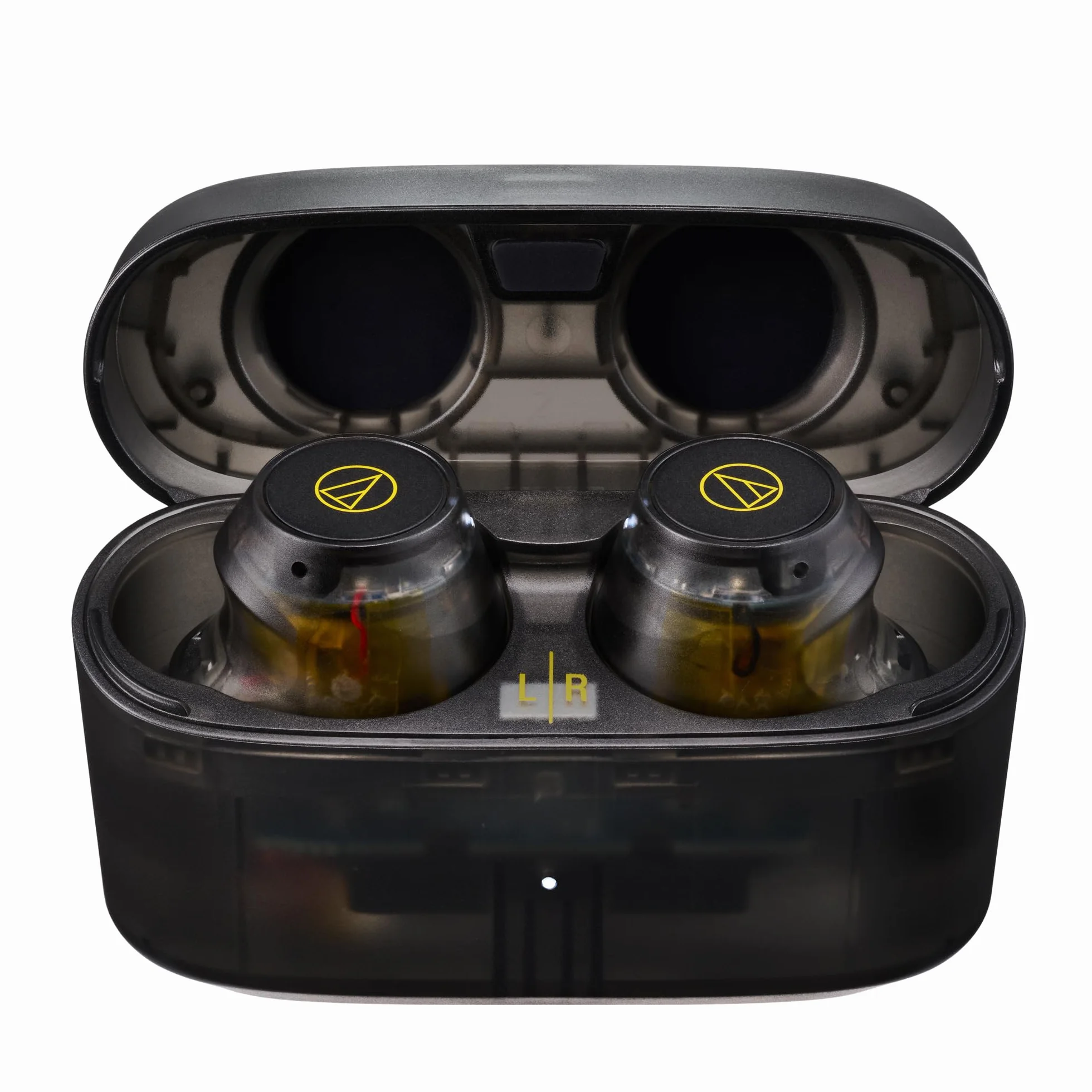 Audio-Technica Słuchawki bezprzewodowe ATH-CKS30TW+ (przezroczyste czarne)
