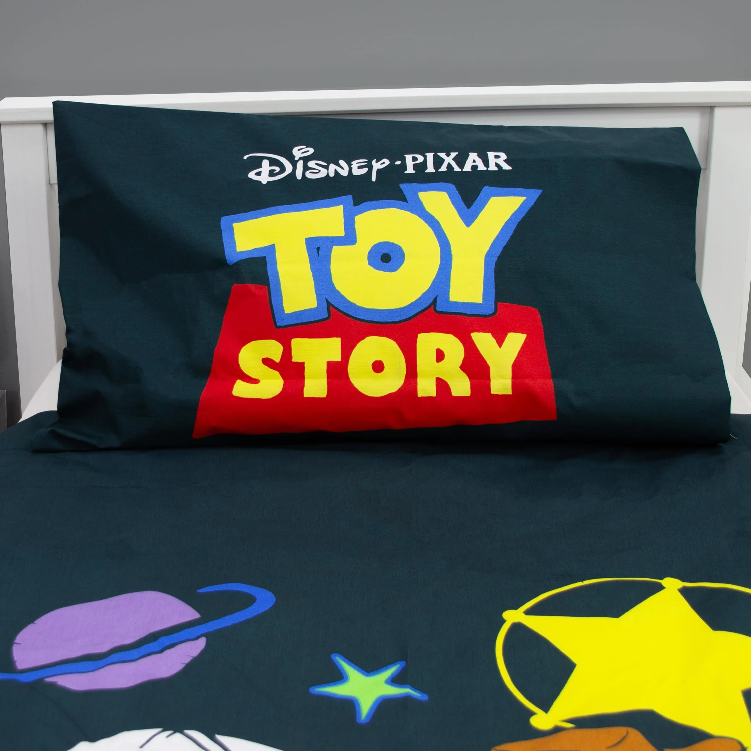 Zestaw Pościeli Disney Toy Story dla Chłopców Buzz Lightyear Woody Odwracalna
