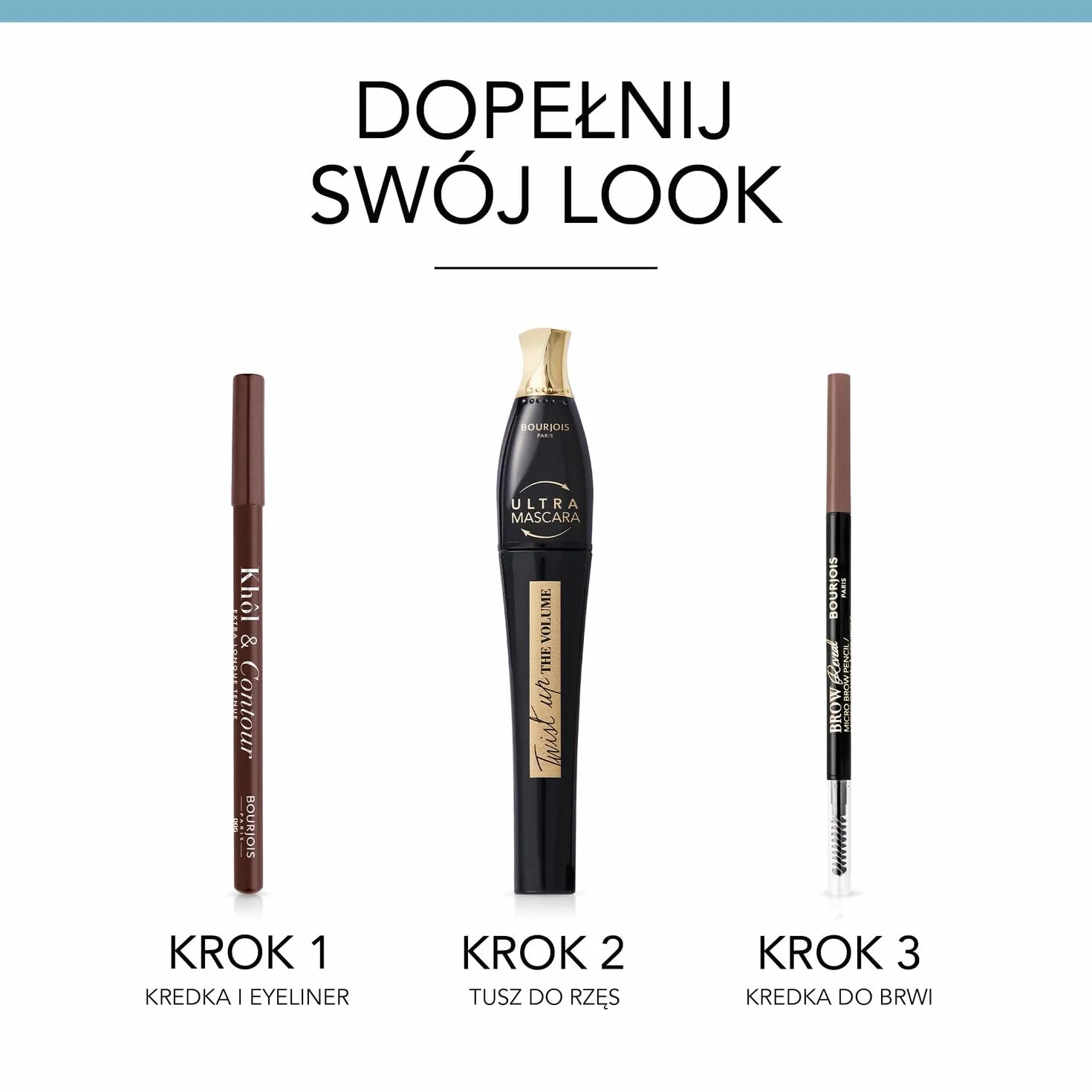 Bourjois Khôl And Contour Kredka do Oczu, 05 Choco-Lacté, 1.2 g