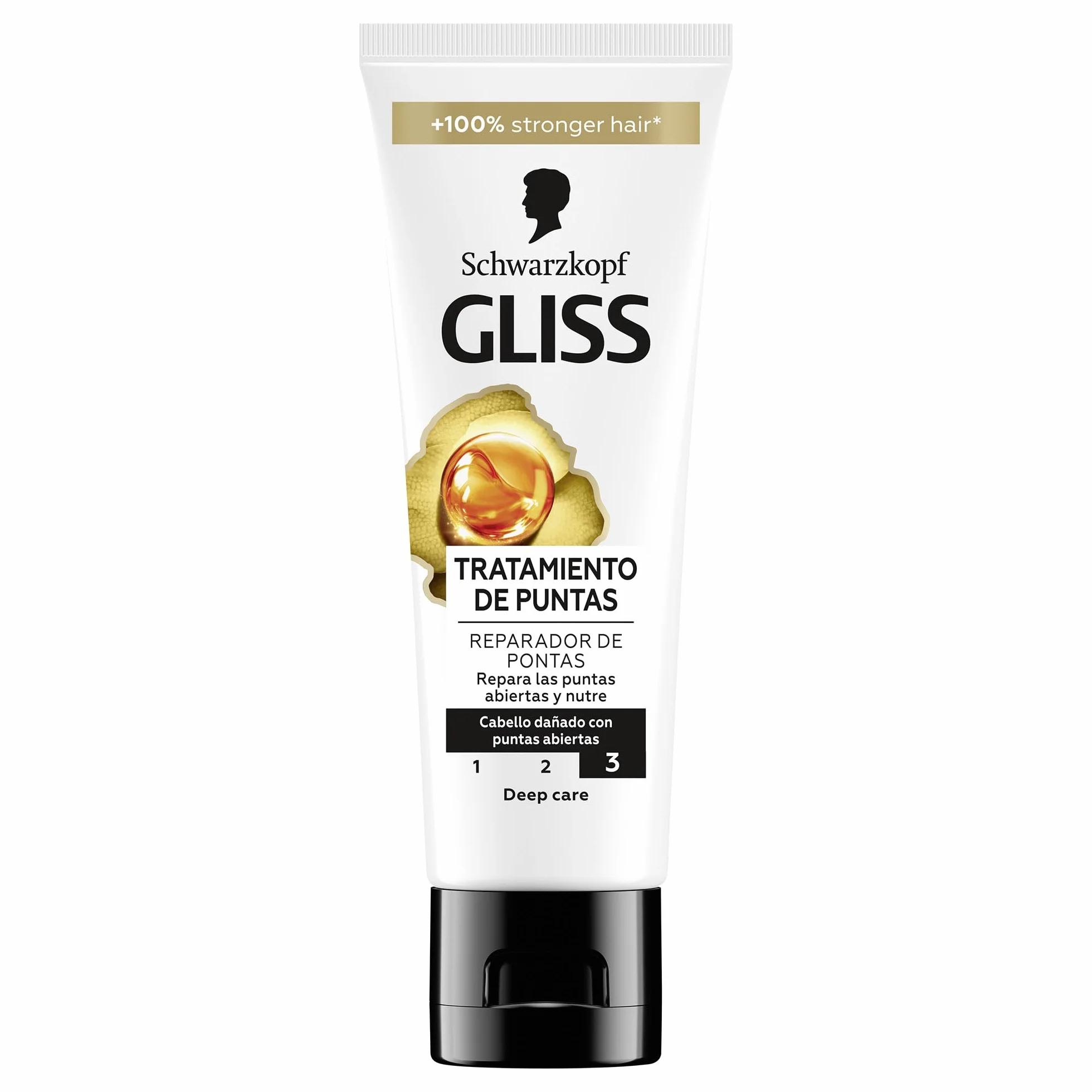 Gliss Oil Nutritive Repair Tips Leczenie (50 ml), odnawianie z rozdwojonymi końcami płynną keratyną, odżywcze serum do włosów suchych i zniszczonych