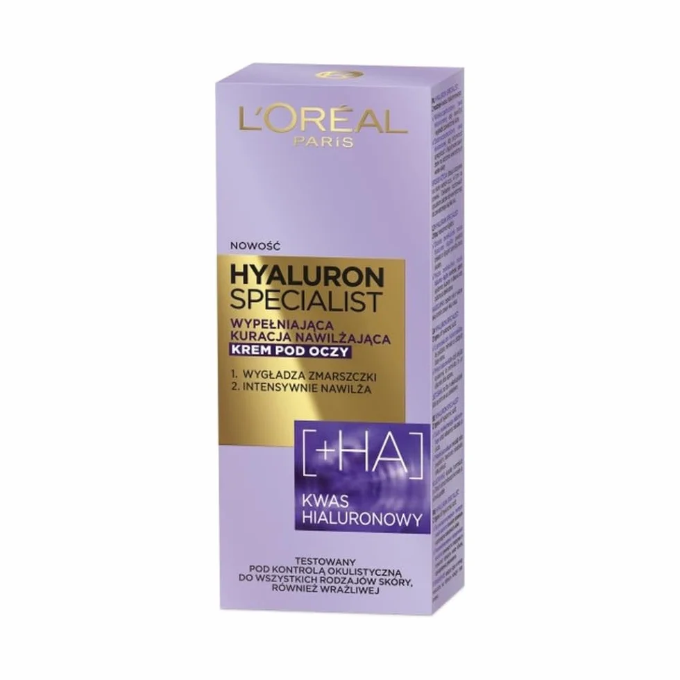 L'Oréal Paris Hyaluron Specialist nawilżający krem pod oczy 25+ SPF20 15 ml