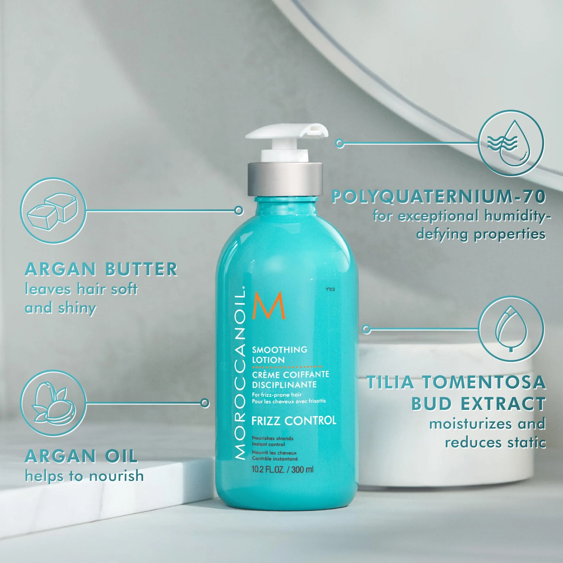 Moroccanoil Balsam wygładzający, 300 ml