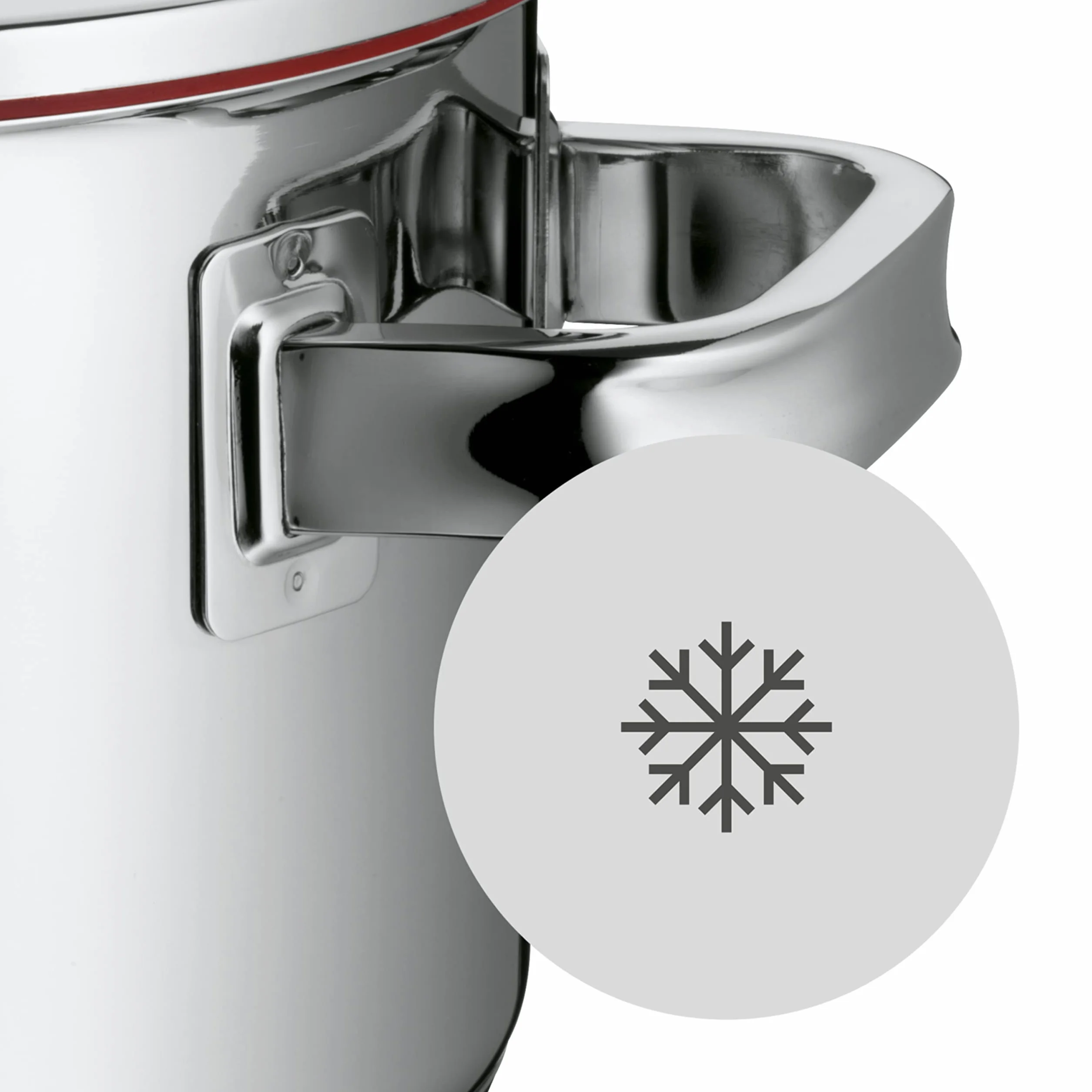 Wmf Function Garnek do Zup, Czerwony, 20 cm