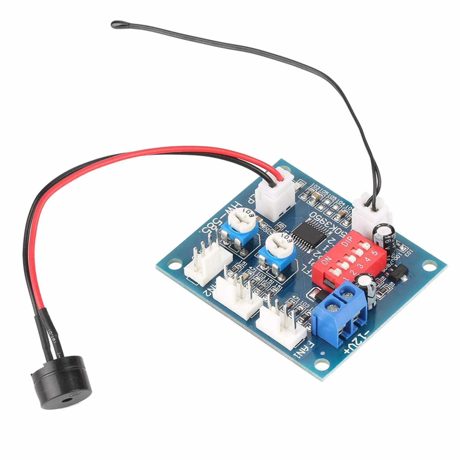 DC 12 V Czteroprzewodowy PWM regulator prędkości wentylatora moduł regulatora prędkości regulowany moduł do PC