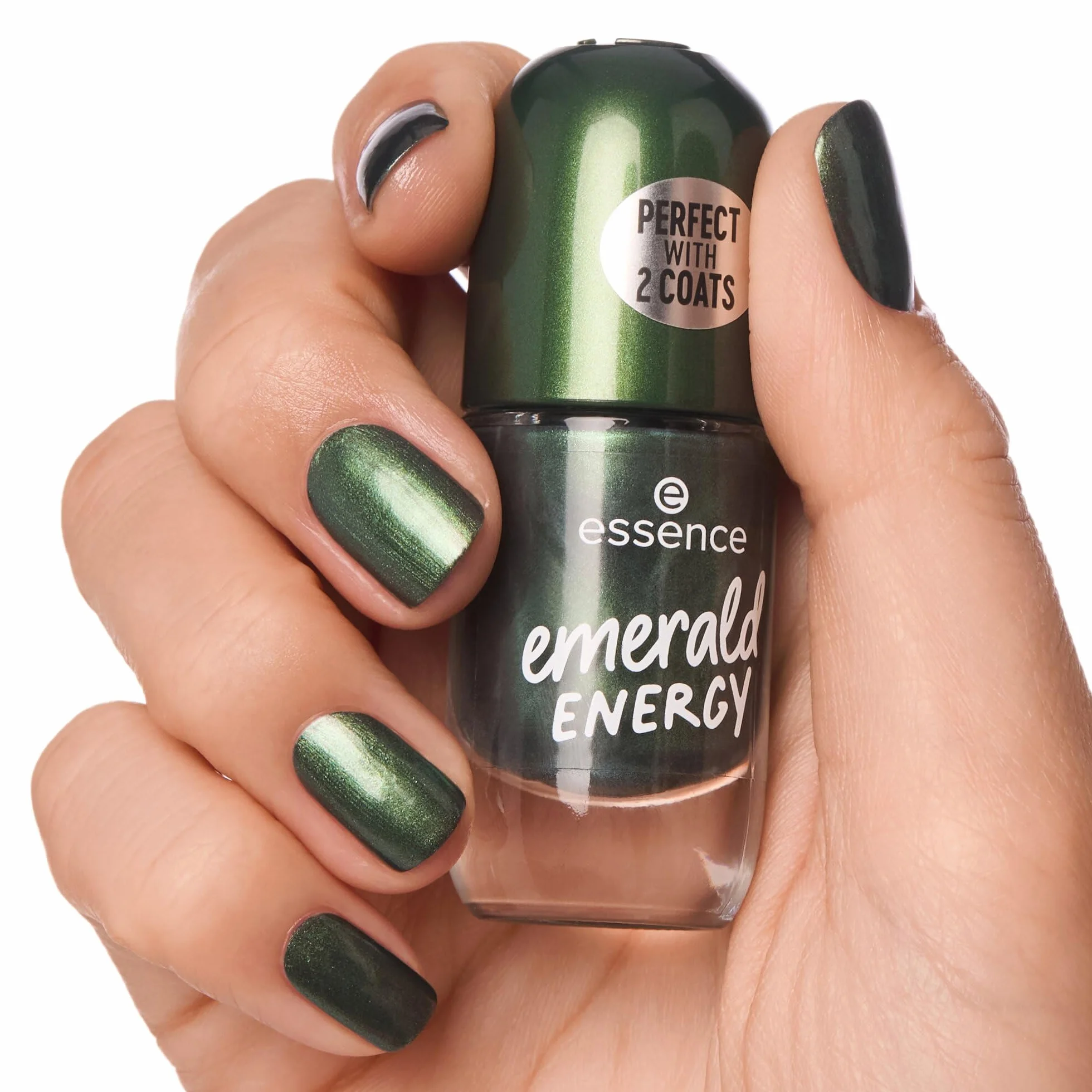 essence Żelowy lakier do paznokci., długotrwały, wyraźny wynik, szybkoschnący, błyszczący, intensywny kolor (8ml)