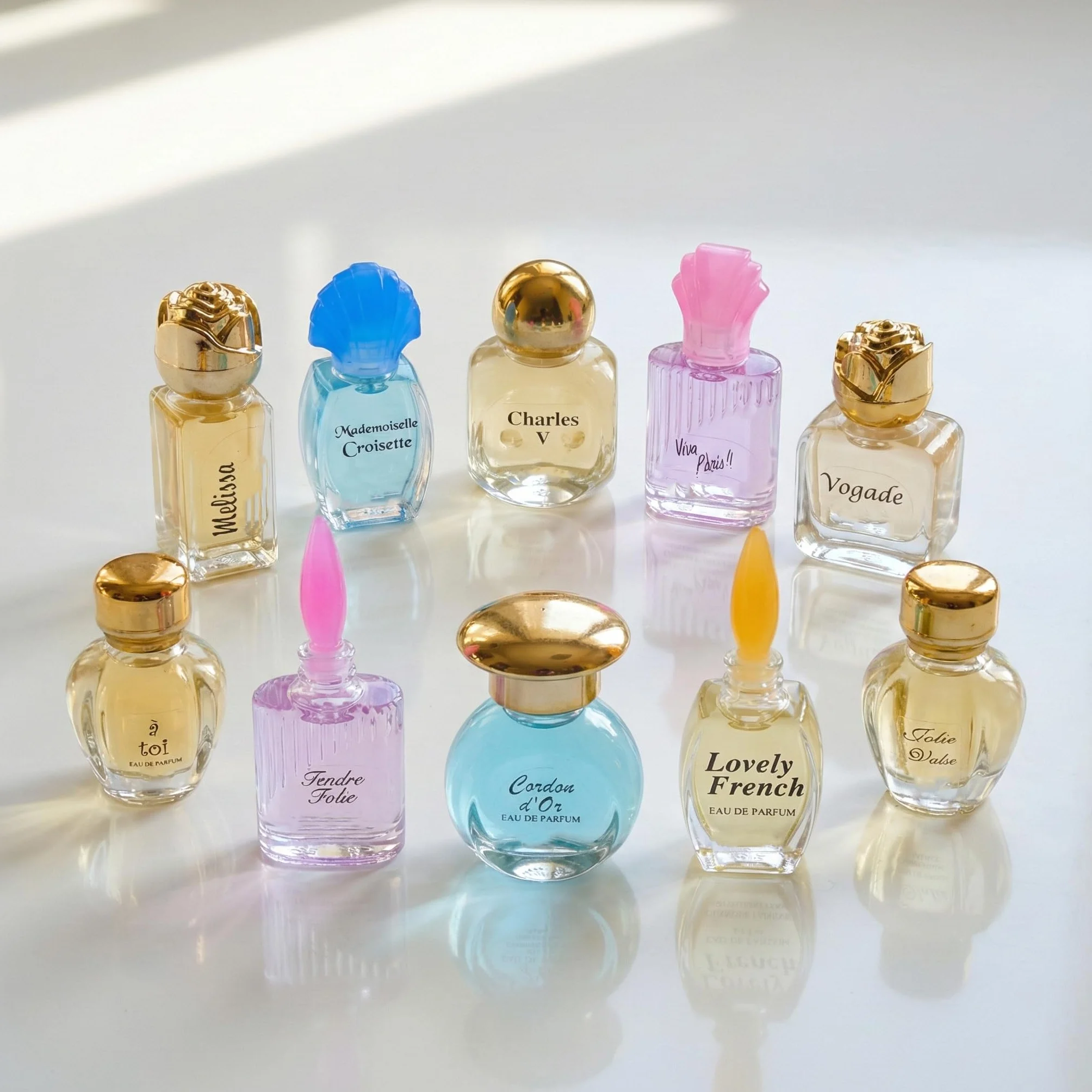 Charrier Perfums kolekcja 10 miniaturowych wod perfumowych łącznie 58,8 ml