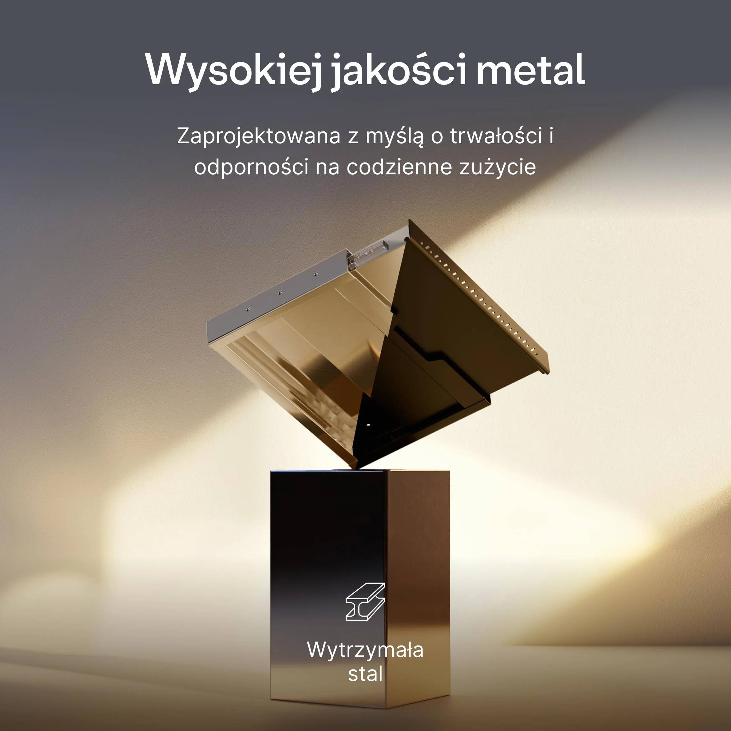 Desktronic Szuflada na biurko metalowa organizer pod biurkiem