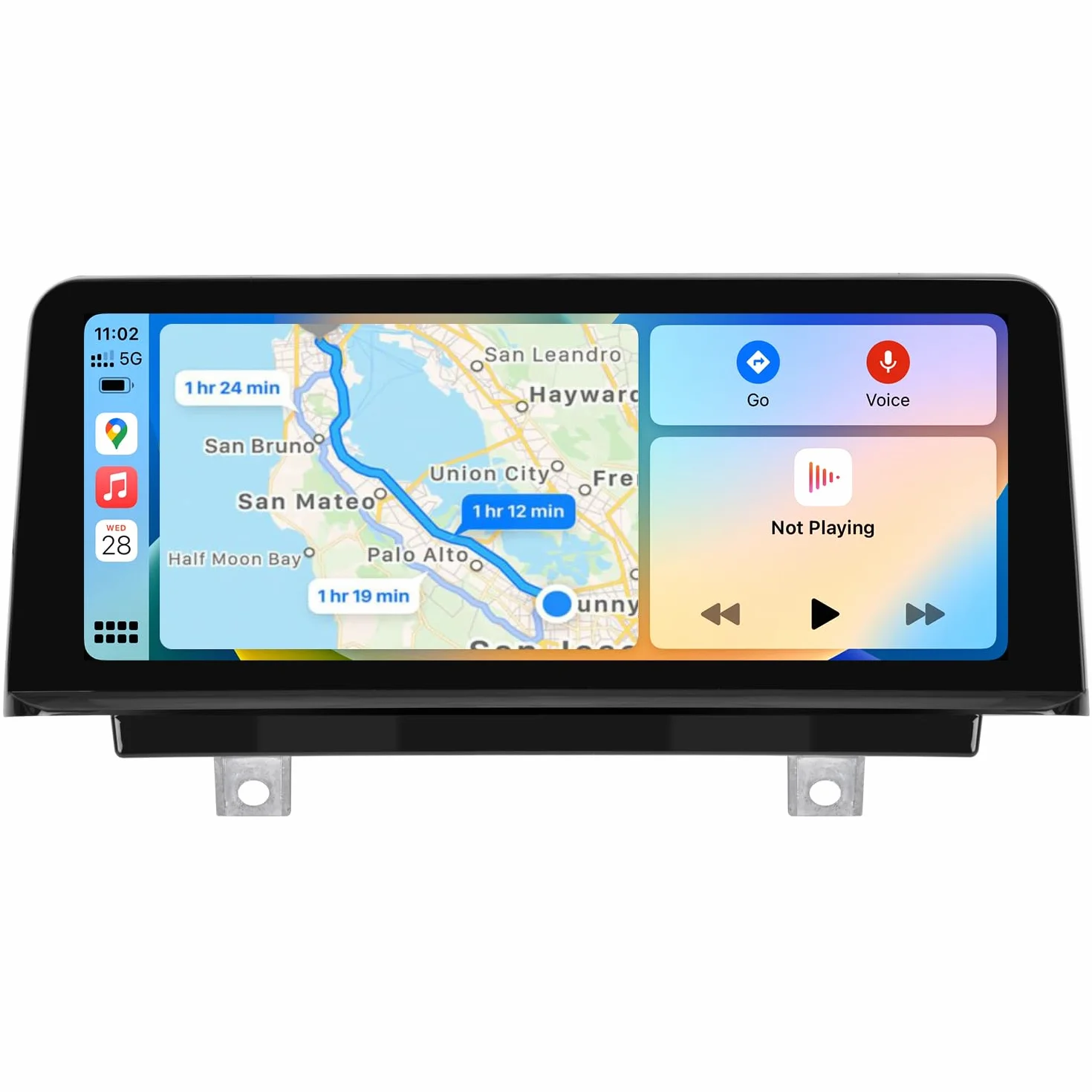 PEMP Linux wyświetlacz do BMW 2012-2017 F30 F31 F32 F33 F34 F35 F20 F21 F22 NBT CIC, obsługuje iOS 26, przewodowy i bezprzewodowy CarPlay Retrofit Android Auto 328i 320i akcesoria Radio