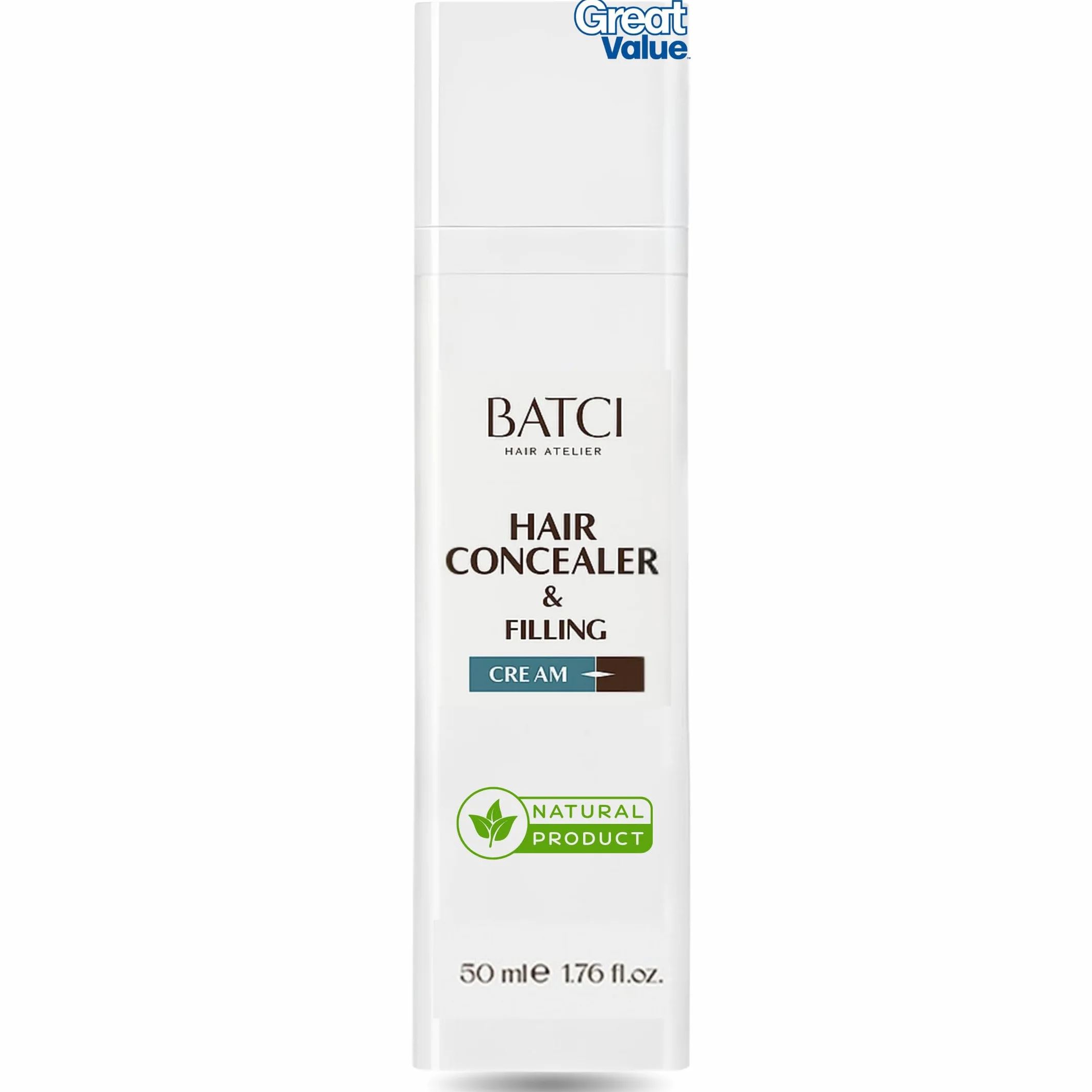 BATCI korektor do włosów i krem wypełniający, 52 ml, biały, 50 ml