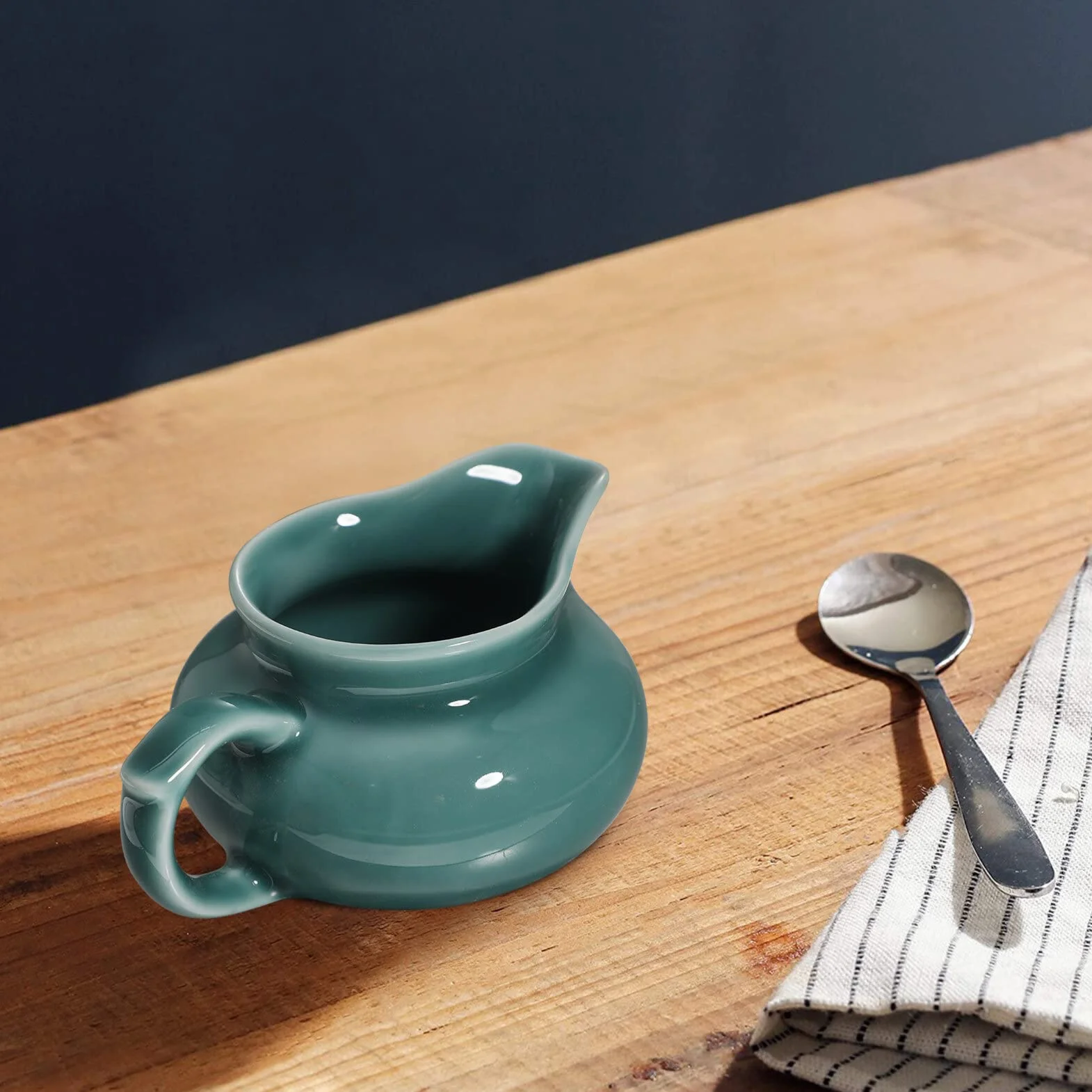 UPKOCH Ceramiczna sosjerka mały dzbanek na sos z porcelany nalewak