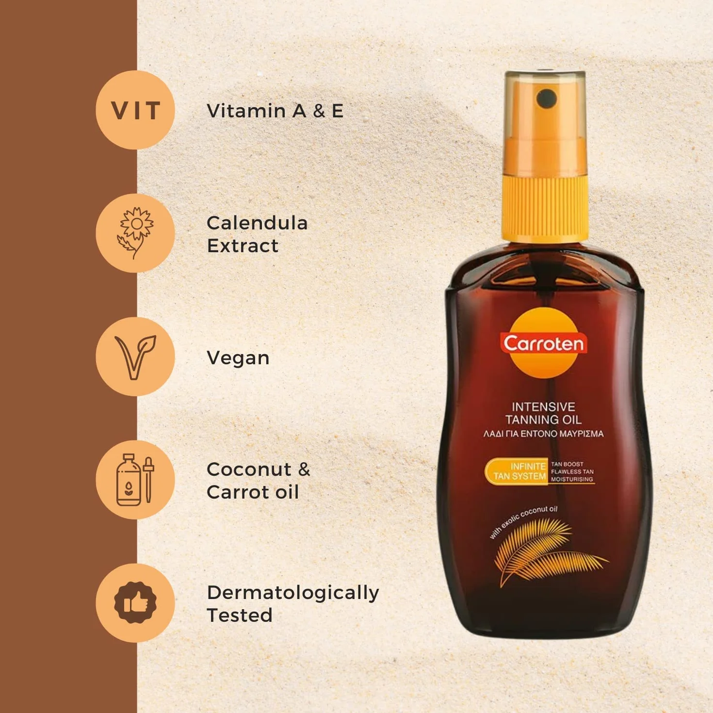 Carroten Intensive Tanning Oil 50 ml