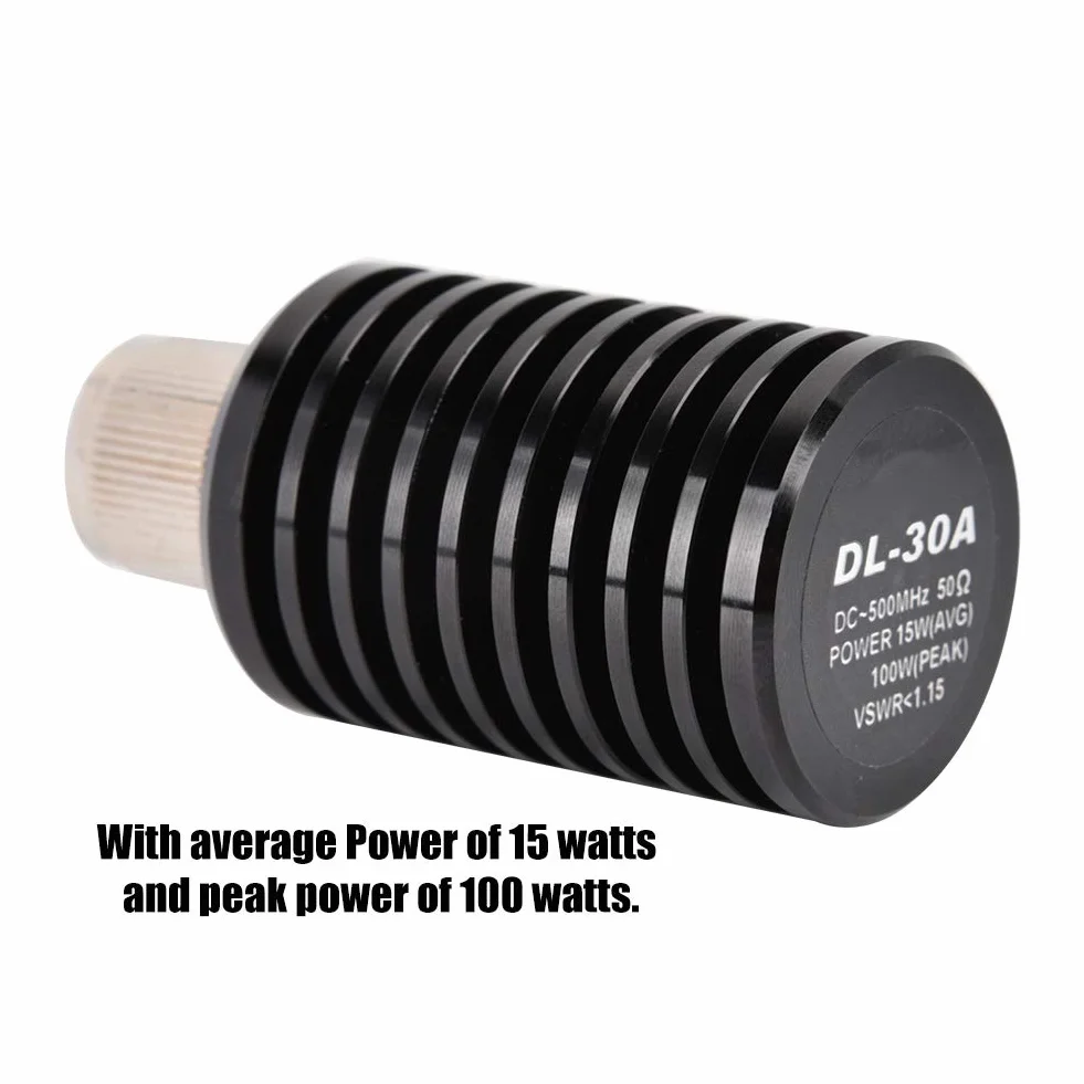 Wireless Dl-30A 50ohm manekin obciążenia 100 W 0-500 MHz Pl-259 złącze UHF antena testowa miernik SWR testowanie mocy dwukierunkowe