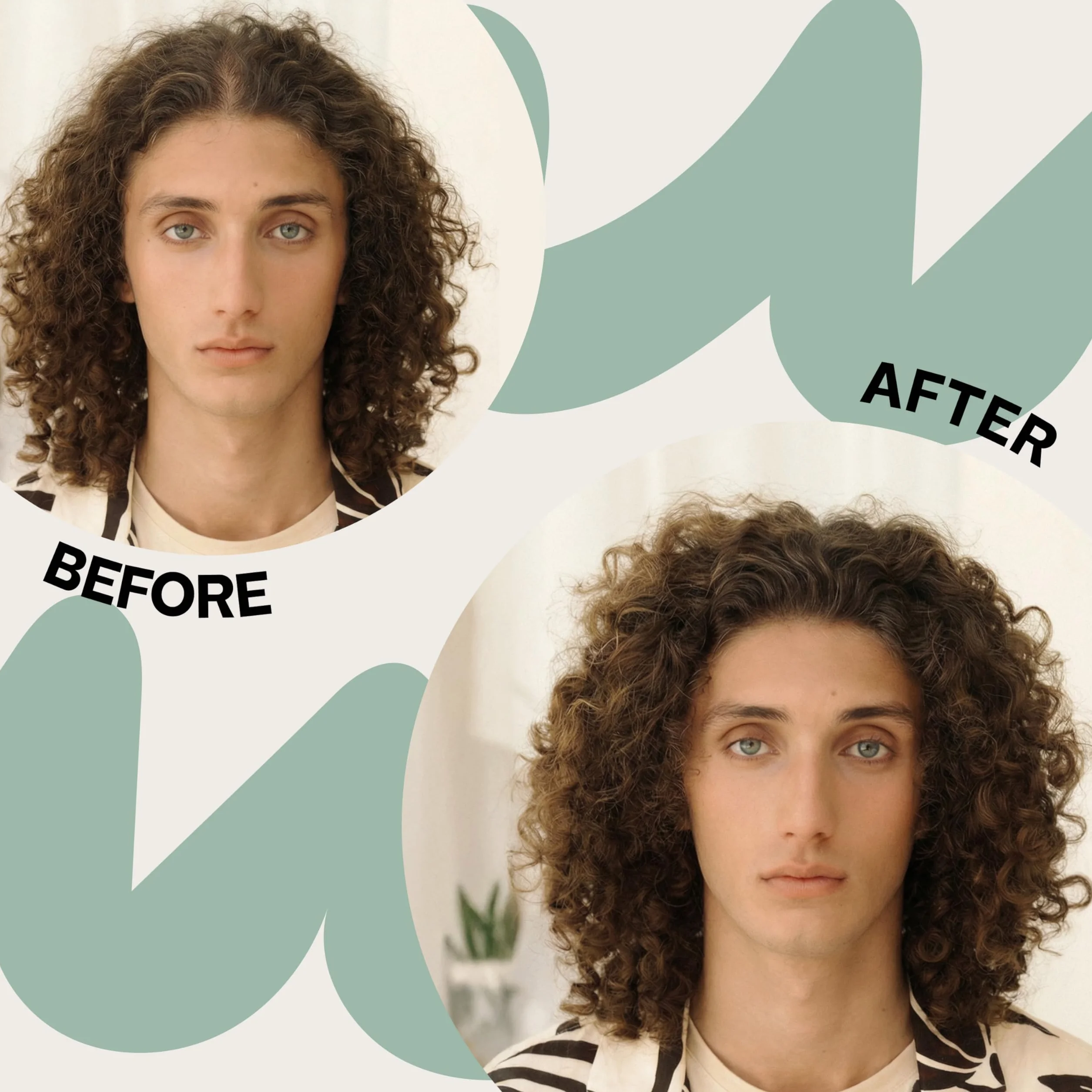 Bali Curls Rosemary Thickening Shampoo – Wzmacniający z olejkiem z rosmarinu, biotyną i kofeiną – Wegańska maska do włosów o objętości dla włosów delikatnych i cienkich – Przyjazny dla loków – 200 ml