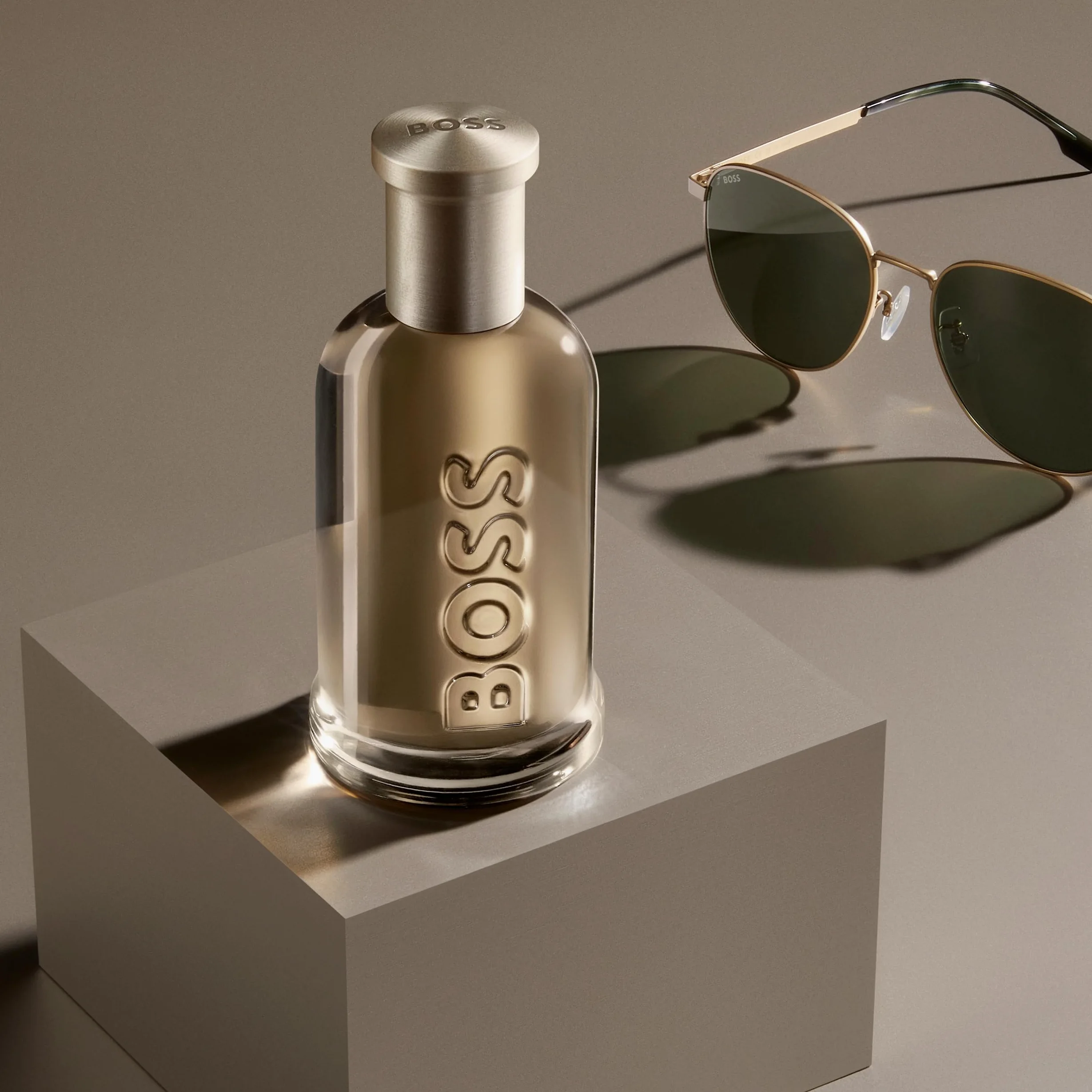 BOSS Męski 3-częściowy zestaw upominkowy BOSS Bottled Woda perfumowana na Boże Narodzenie