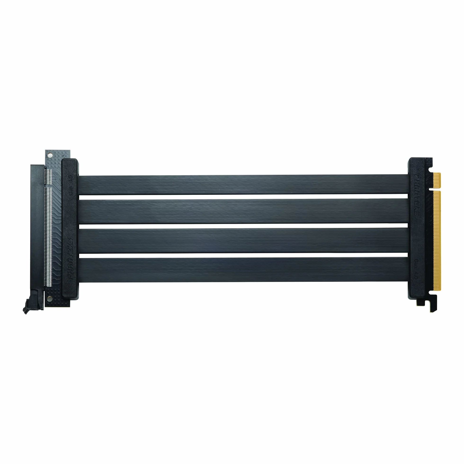 Phanteks PCI-E 4.0 x16 Riser FlachBand-Kabel, 30cm - czarny