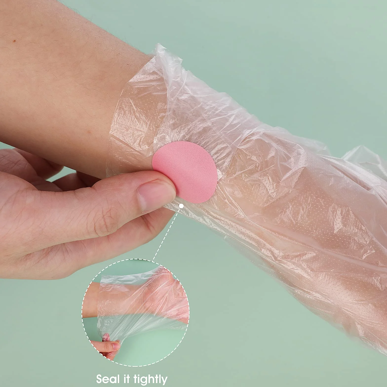 Wkładki do kąpieli z wosku parafinowego do rąk, plastikowe rękawice do kąpieli parafinowych, rękawice termiczne Therabath, osłona dłoni, gorący wosk SPA, do maszyny do wosku parafinowego, terapii