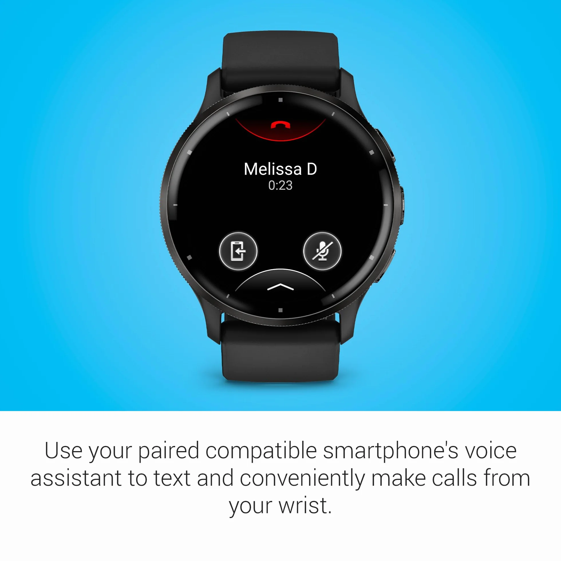 Garmin Venu 3 Smartwatch GPS Wi-Fi Czarny/Slate